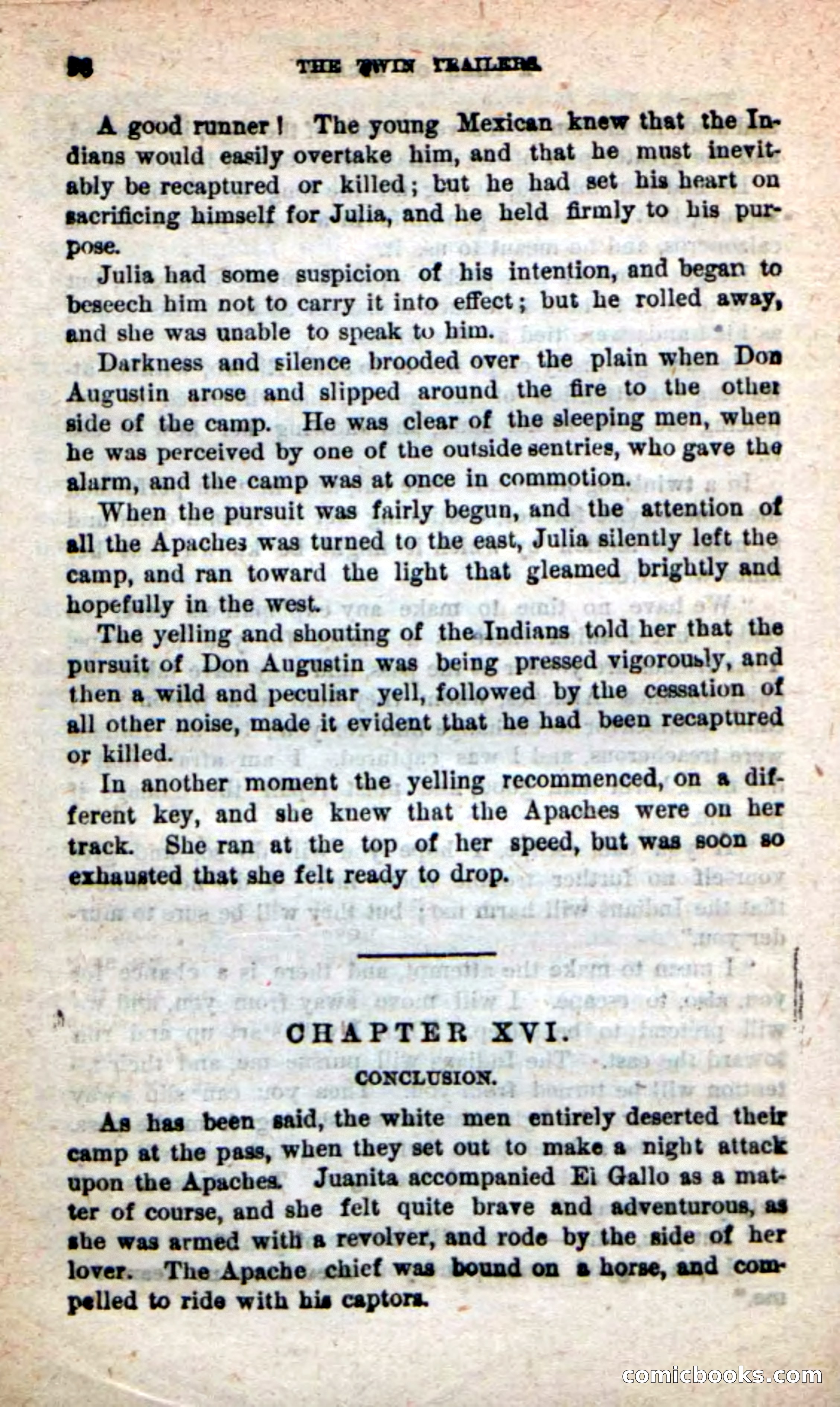 Beadle's New Dime Novels: The Twin Trailers — page 94 of 100