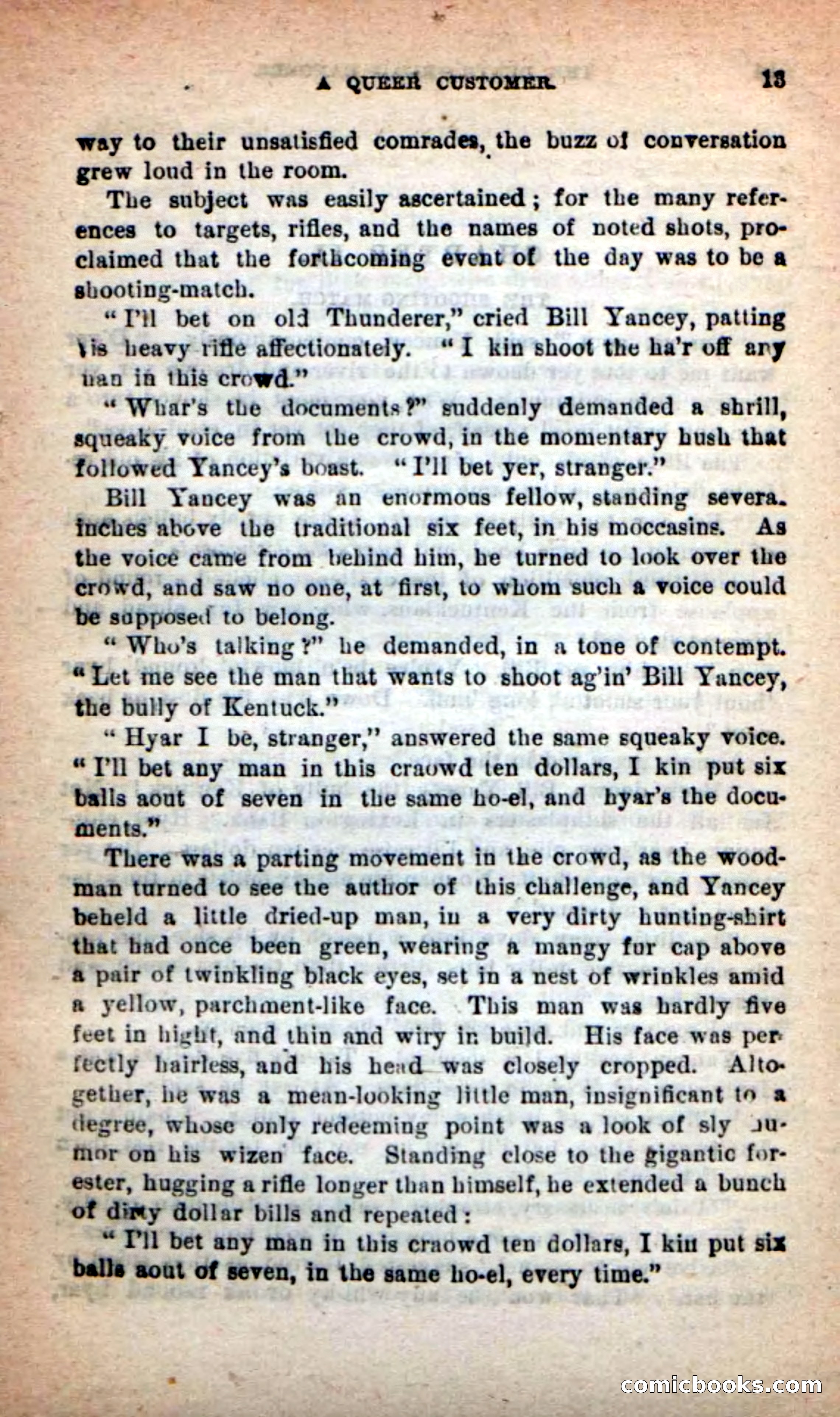 Beadle's New Dime Novels: The Death's-Head Rangers — page 9 of 100
