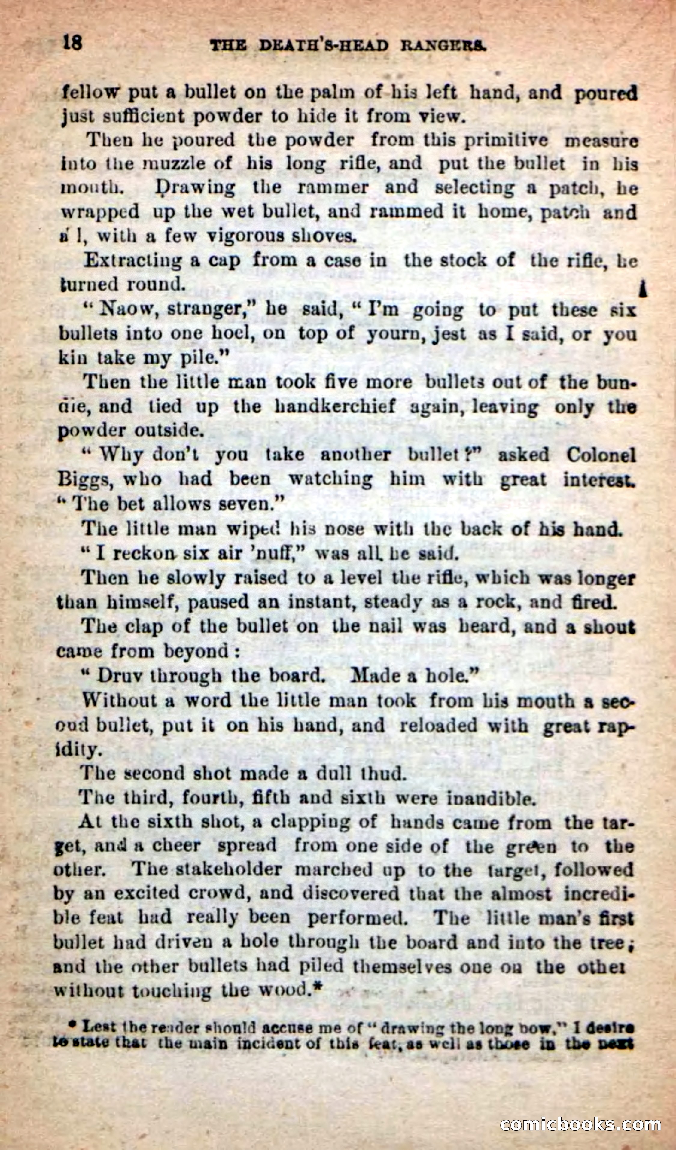 Beadle's New Dime Novels: The Death's-Head Rangers — page 14 of 100