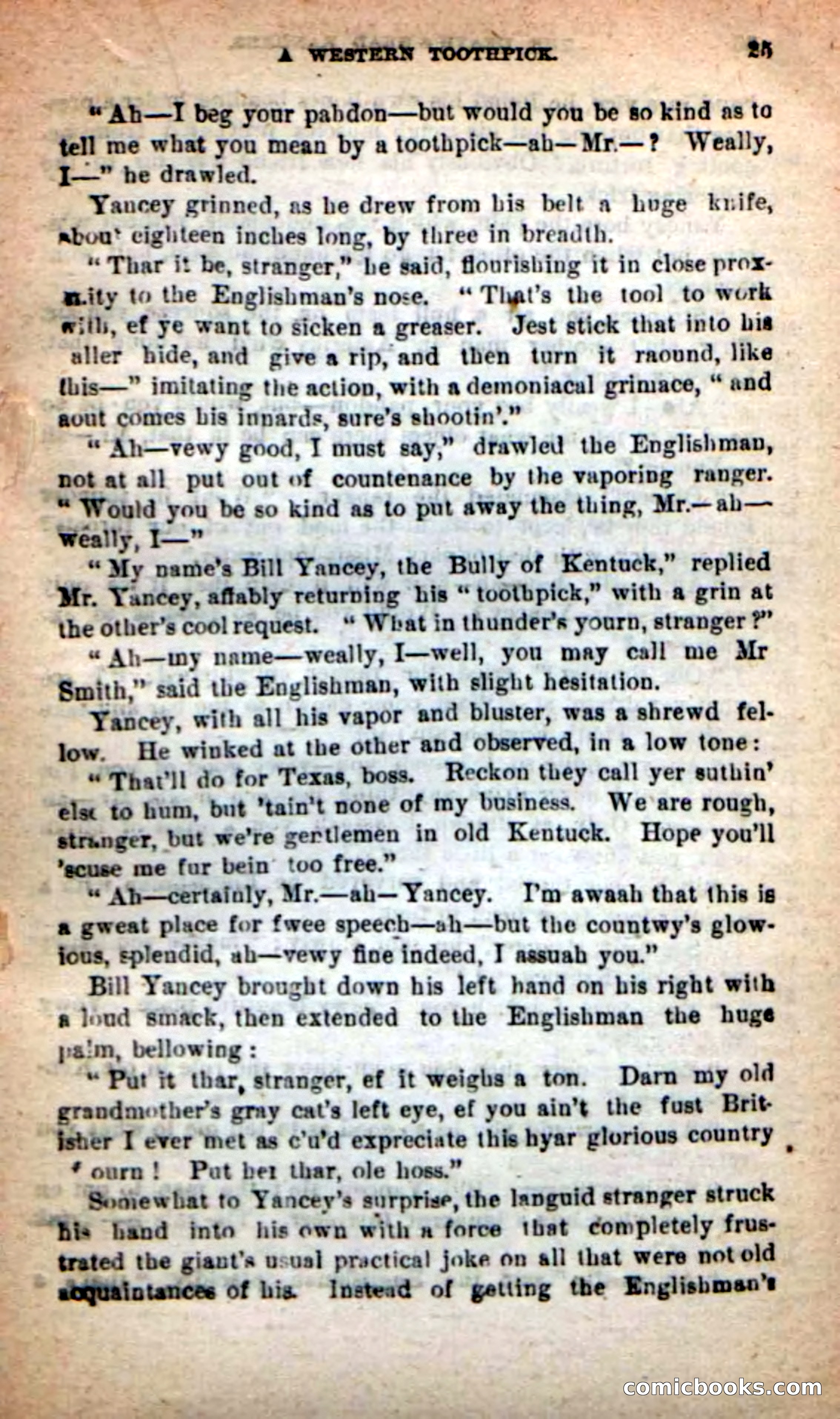 Beadle's New Dime Novels: The Death's-Head Rangers — page 21 of 100