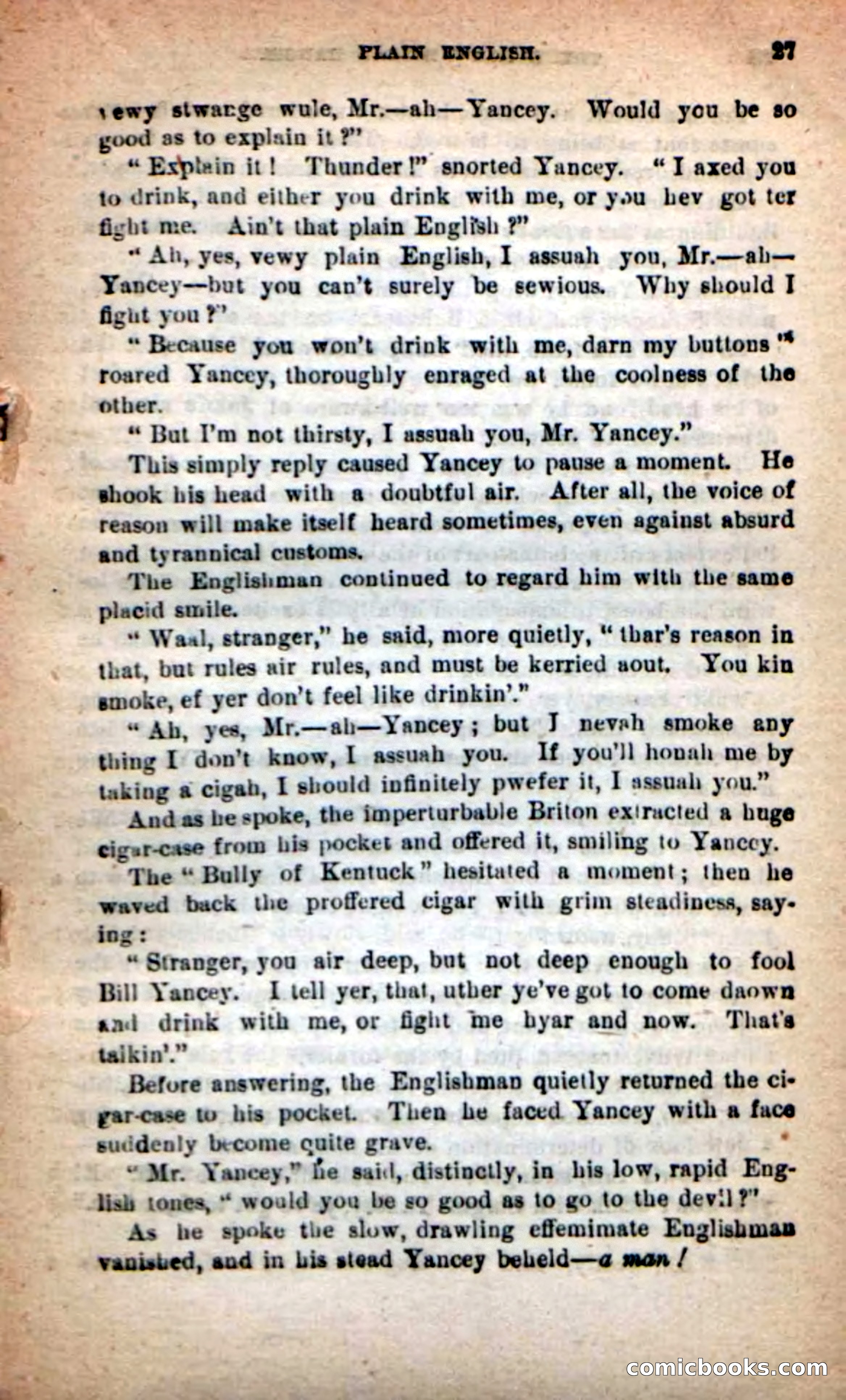 Beadle's New Dime Novels: The Death's-Head Rangers — page 23 of 100