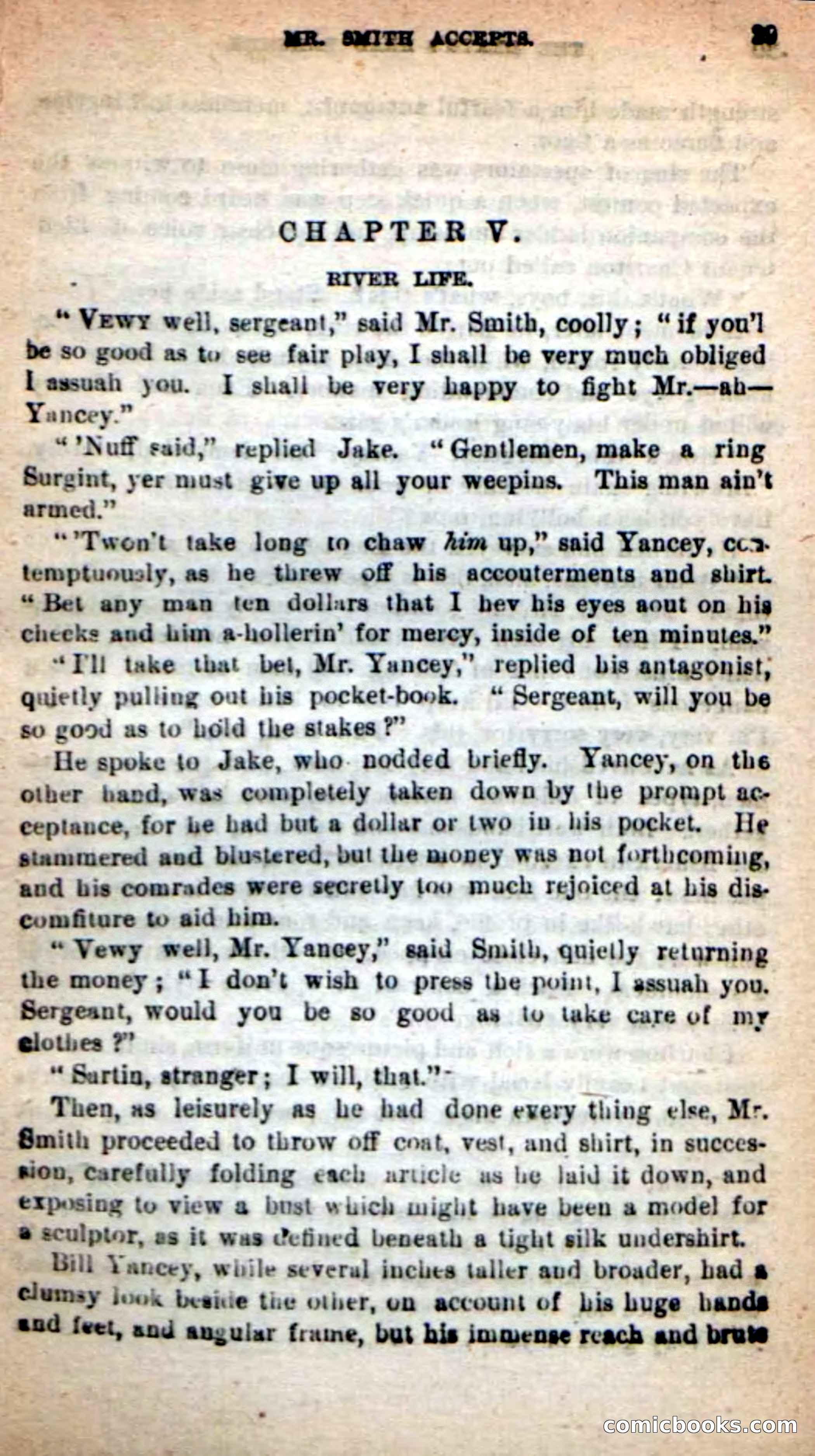 Beadle's New Dime Novels: The Death's-Head Rangers — page 25 of 100