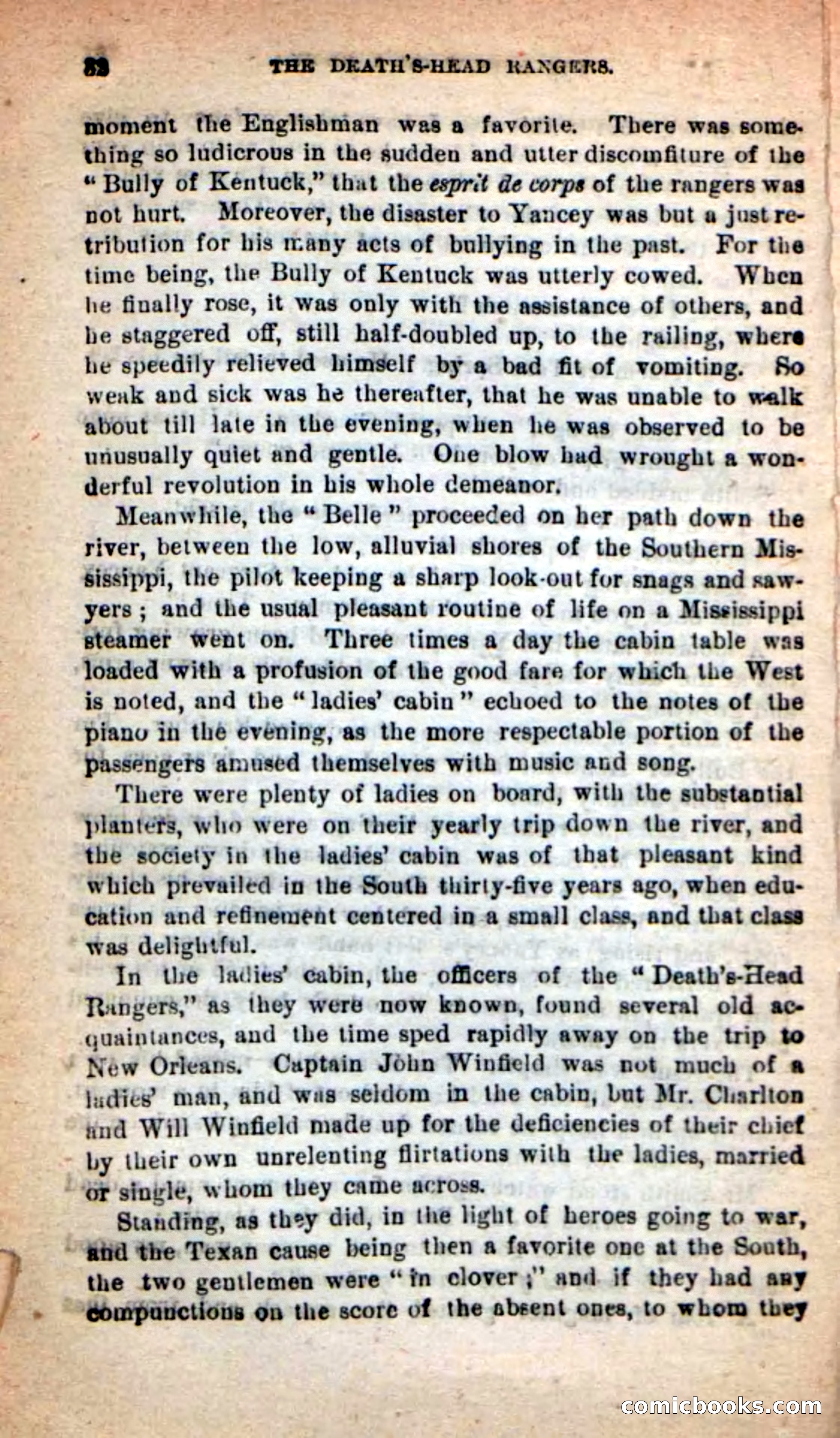 Beadle's New Dime Novels: The Death's-Head Rangers — page 28 of 100