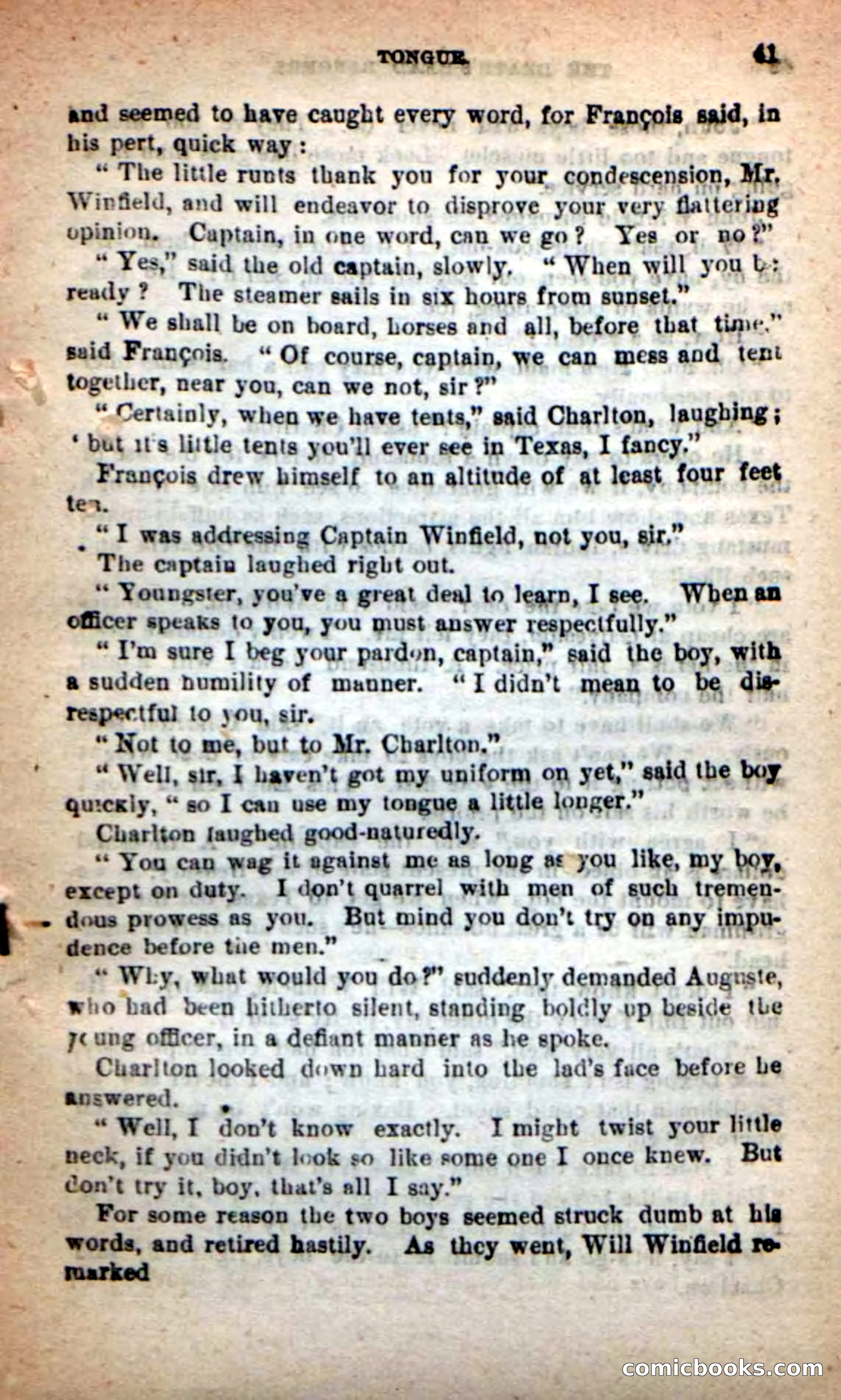 Beadle's New Dime Novels: The Death's-Head Rangers — page 37 of 100