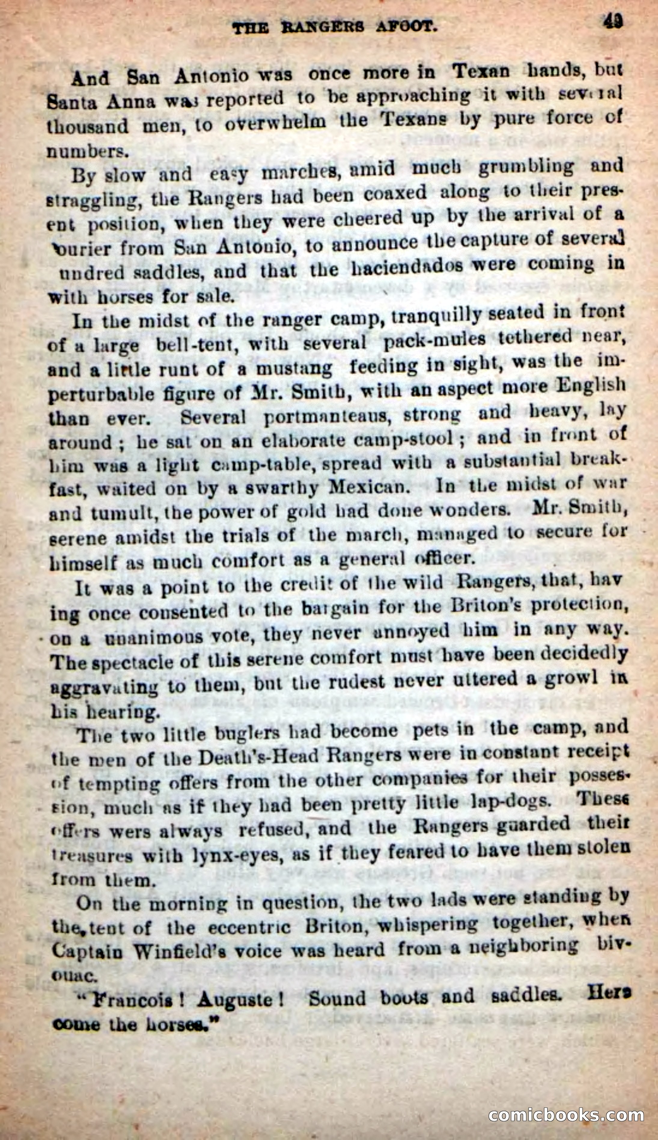 Beadle's New Dime Novels: The Death's-Head Rangers — page 45 of 100