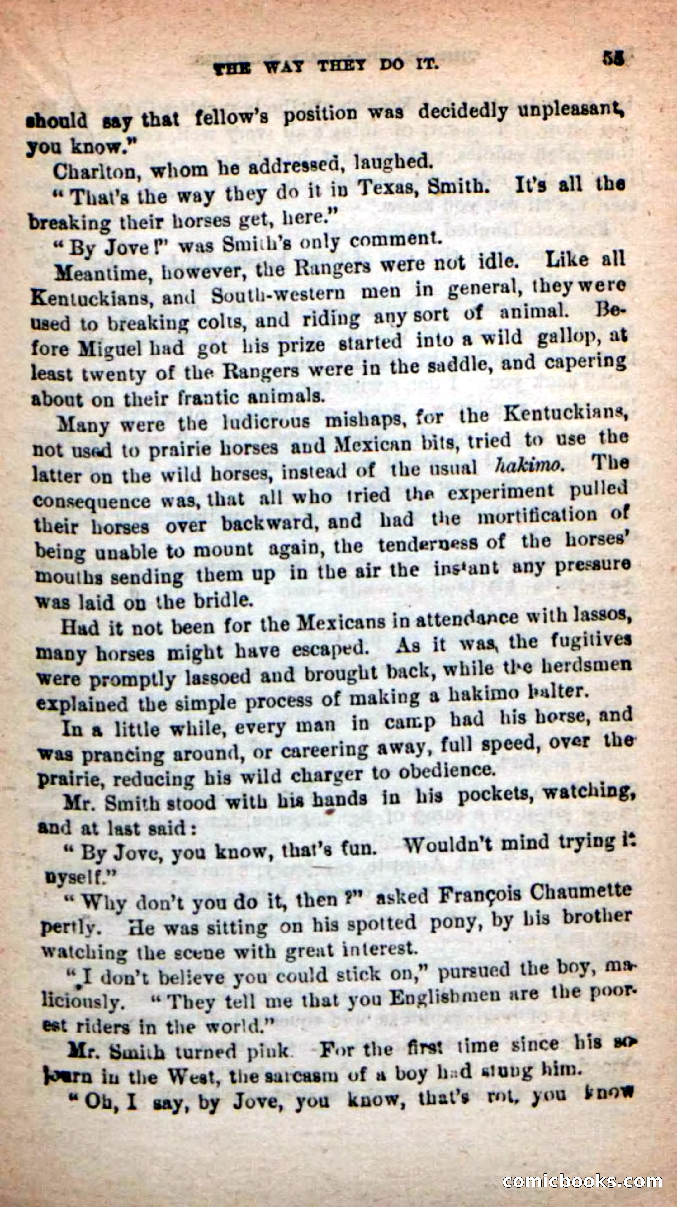 Beadle's New Dime Novels: The Death's-Head Rangers — page 51 of 100