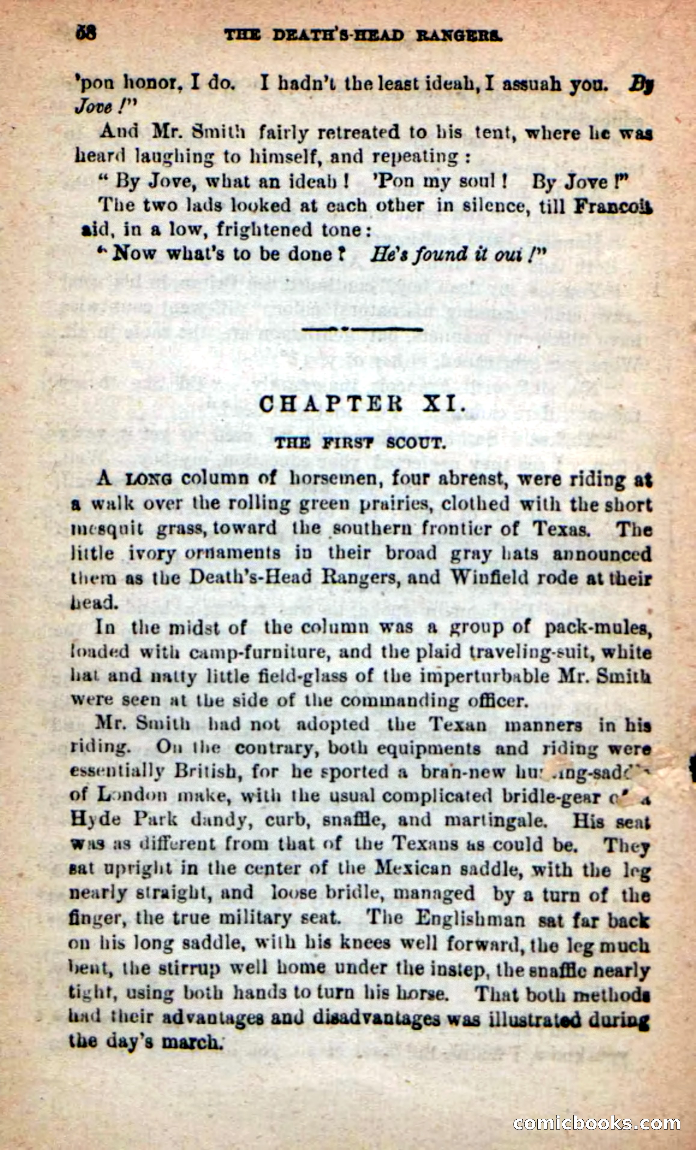 Beadle's New Dime Novels: The Death's-Head Rangers — page 54 of 100