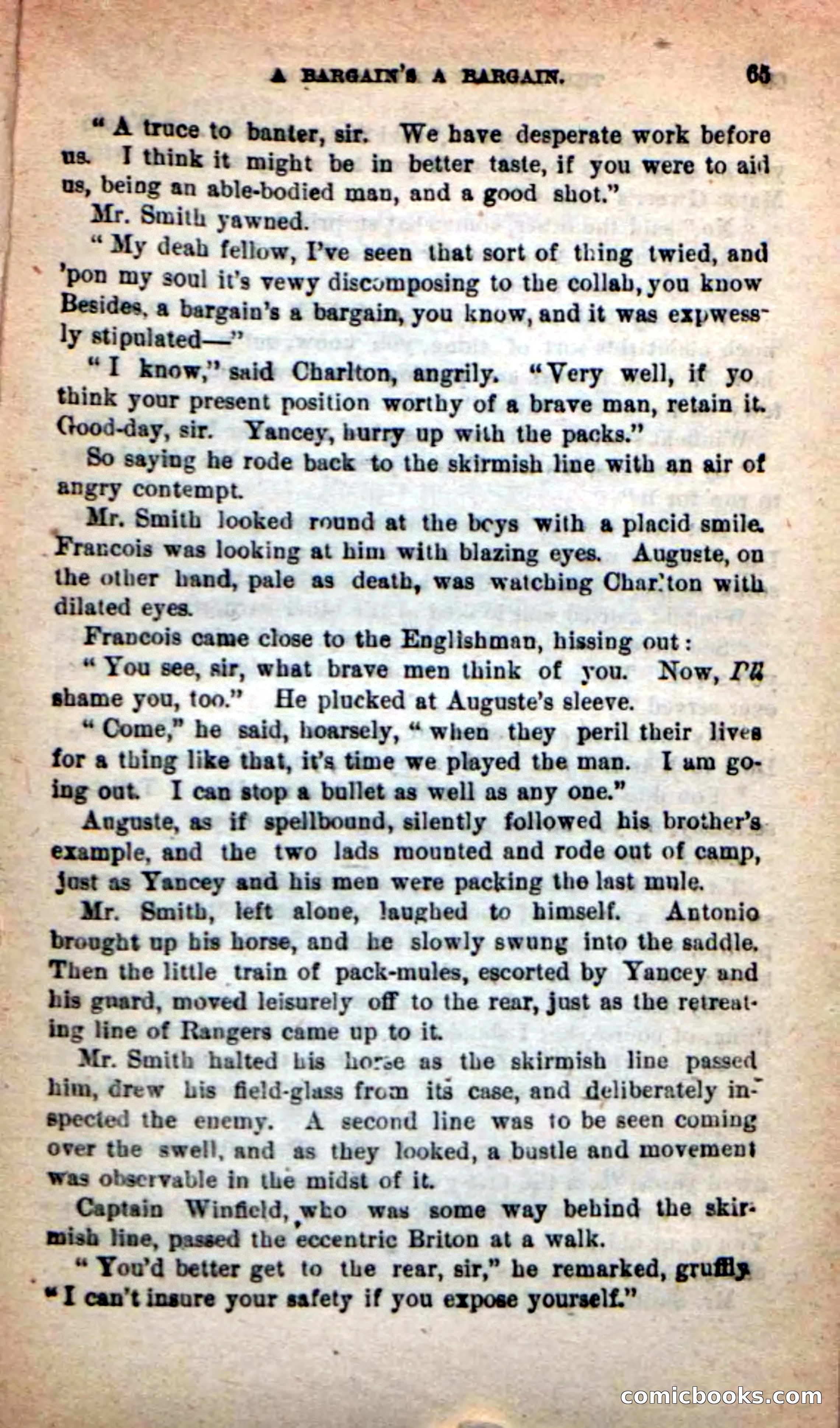 Beadle's New Dime Novels: The Death's-Head Rangers — page 61 of 100