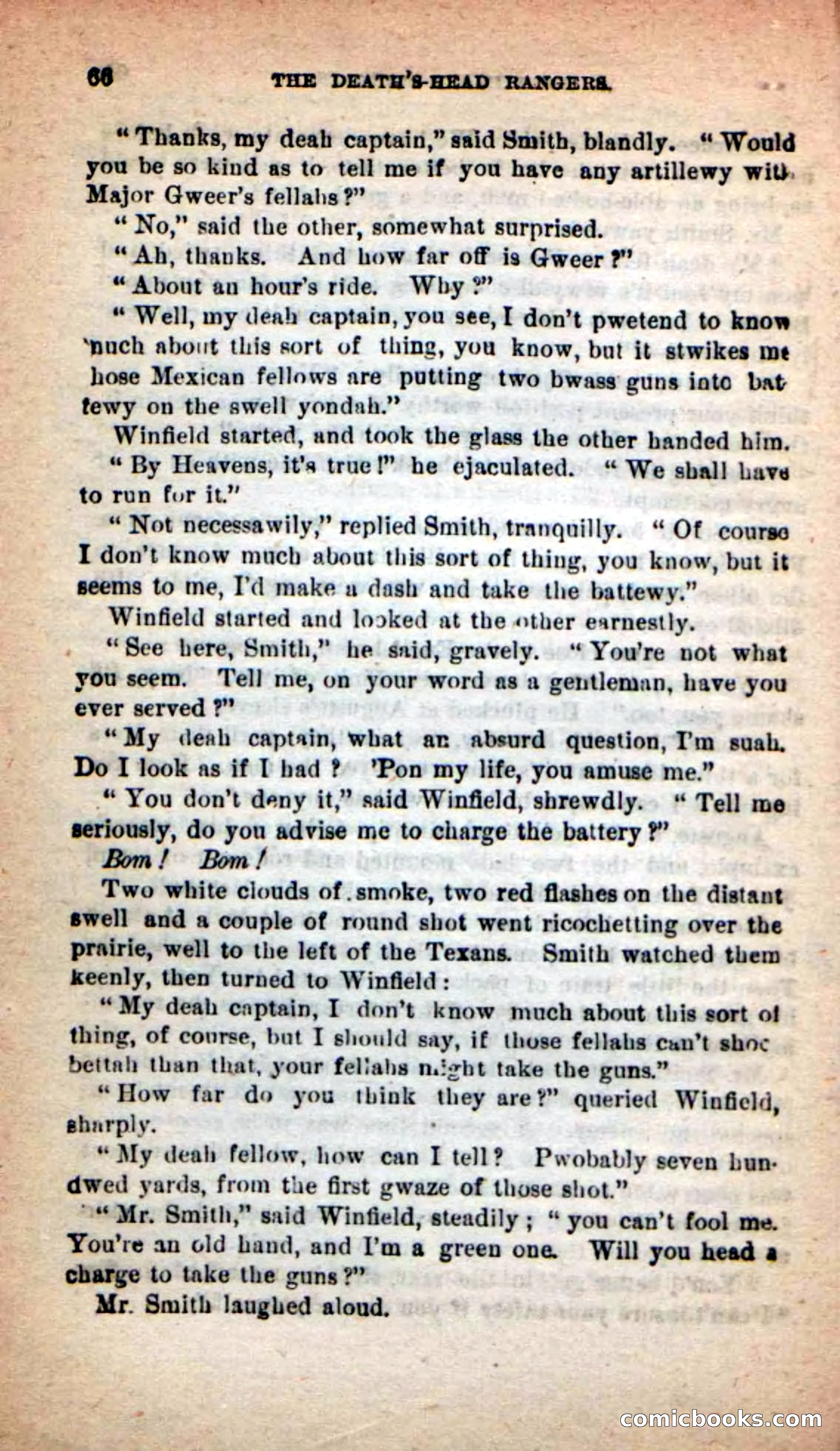 Beadle's New Dime Novels: The Death's-Head Rangers — page 62 of 100
