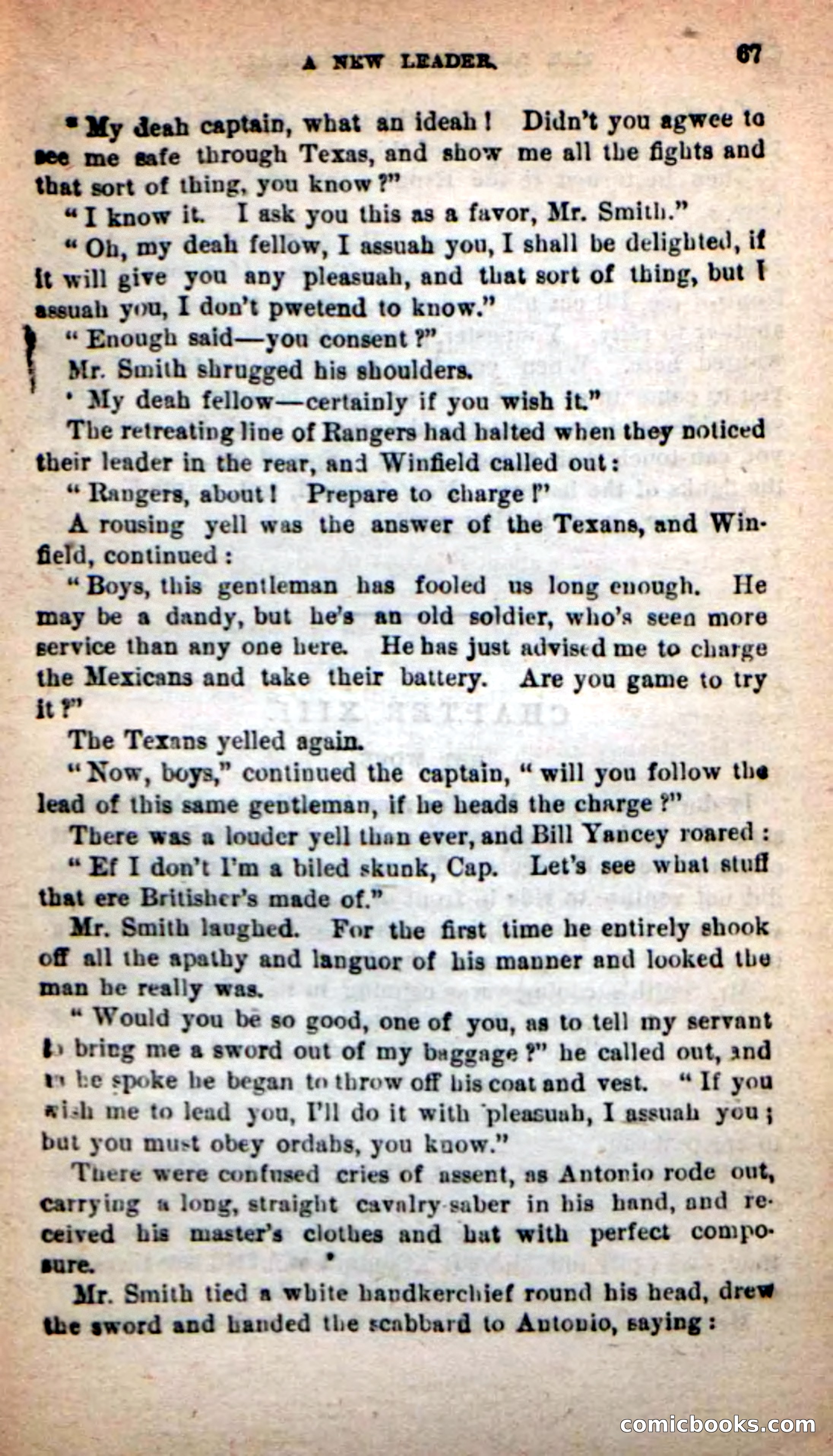 Beadle's New Dime Novels: The Death's-Head Rangers — page 63 of 100