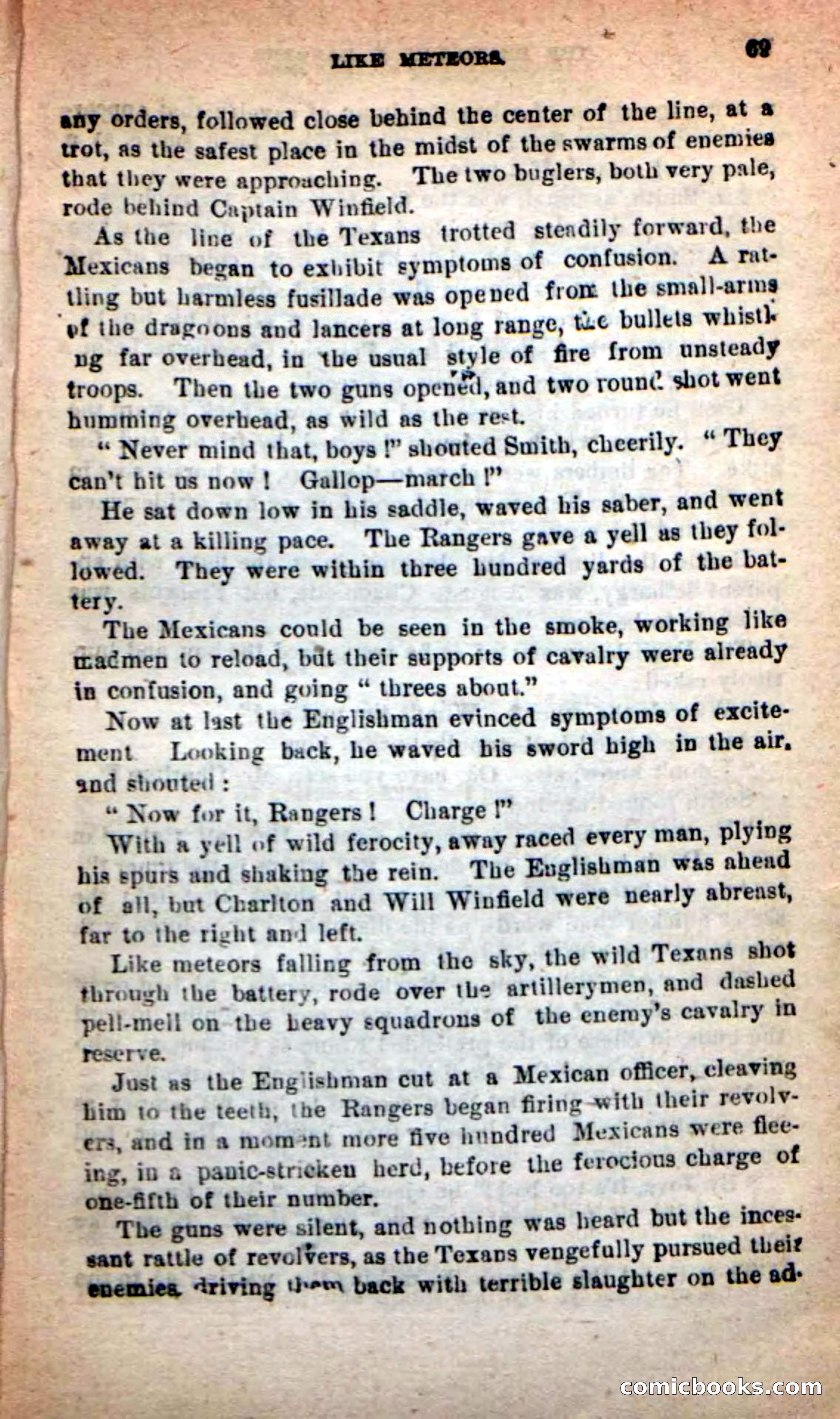 Beadle's New Dime Novels: The Death's-Head Rangers — page 65 of 100