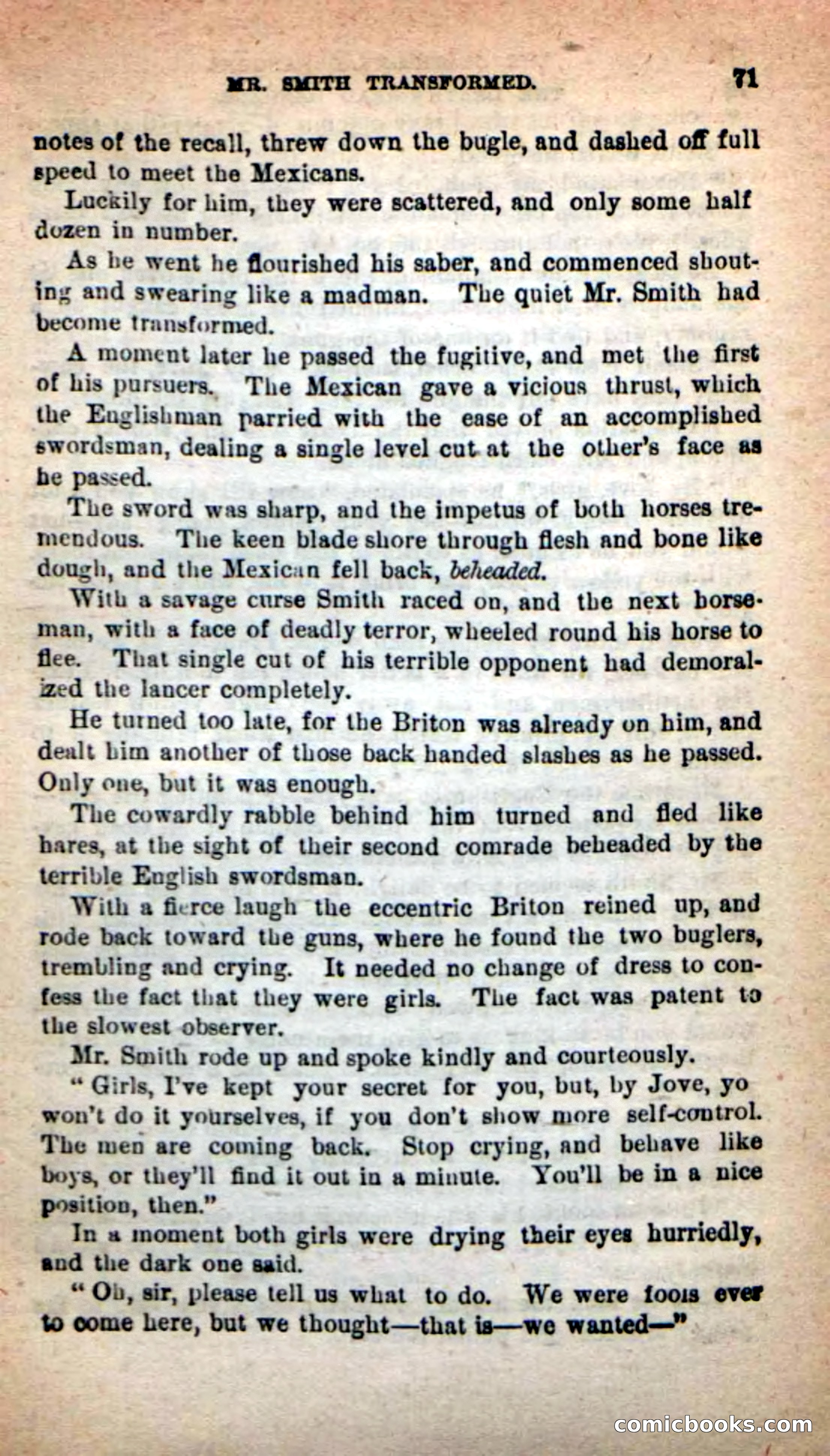 Beadle's New Dime Novels: The Death's-Head Rangers — page 67 of 100
