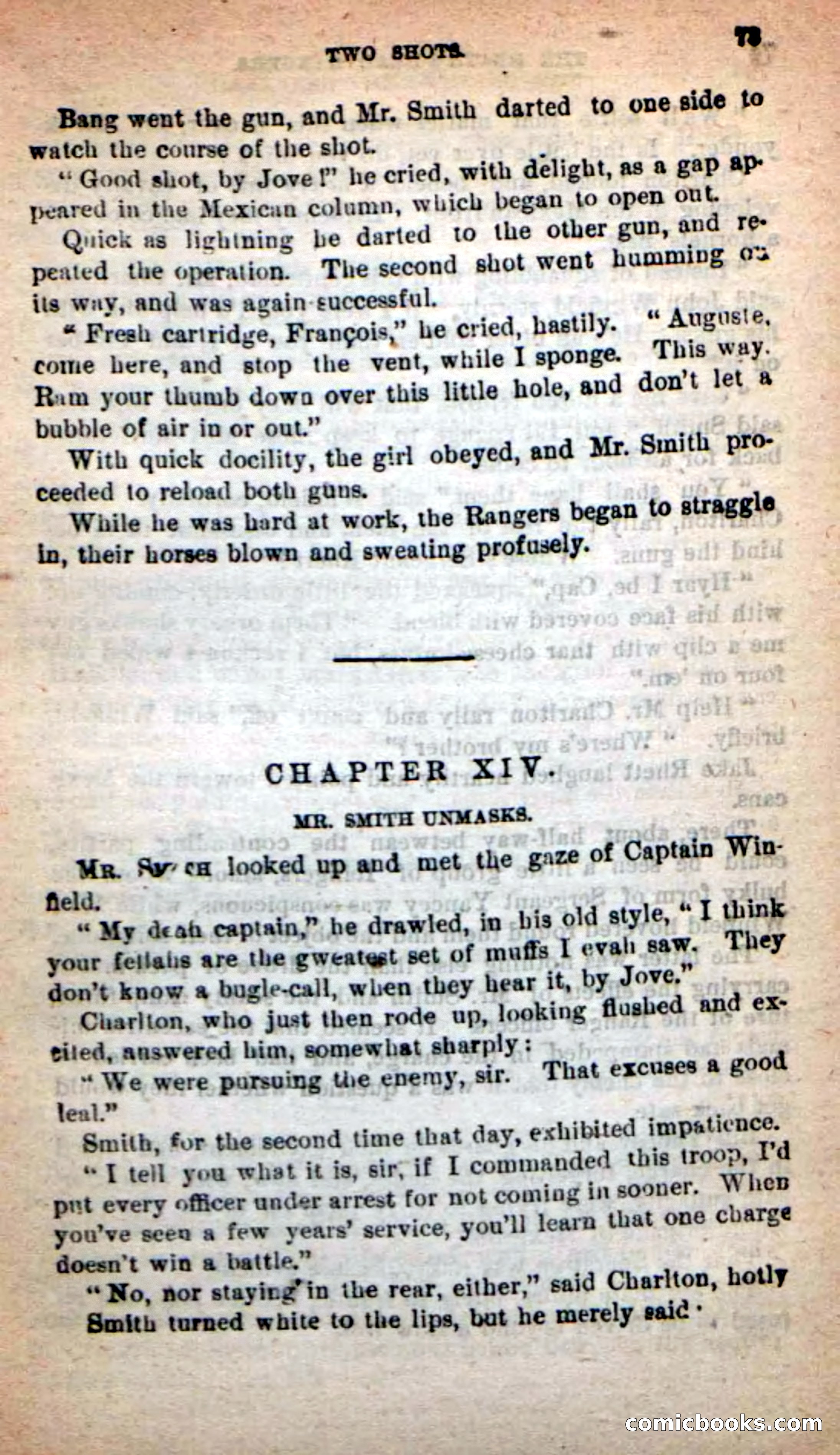 Beadle's New Dime Novels: The Death's-Head Rangers — page 69 of 100