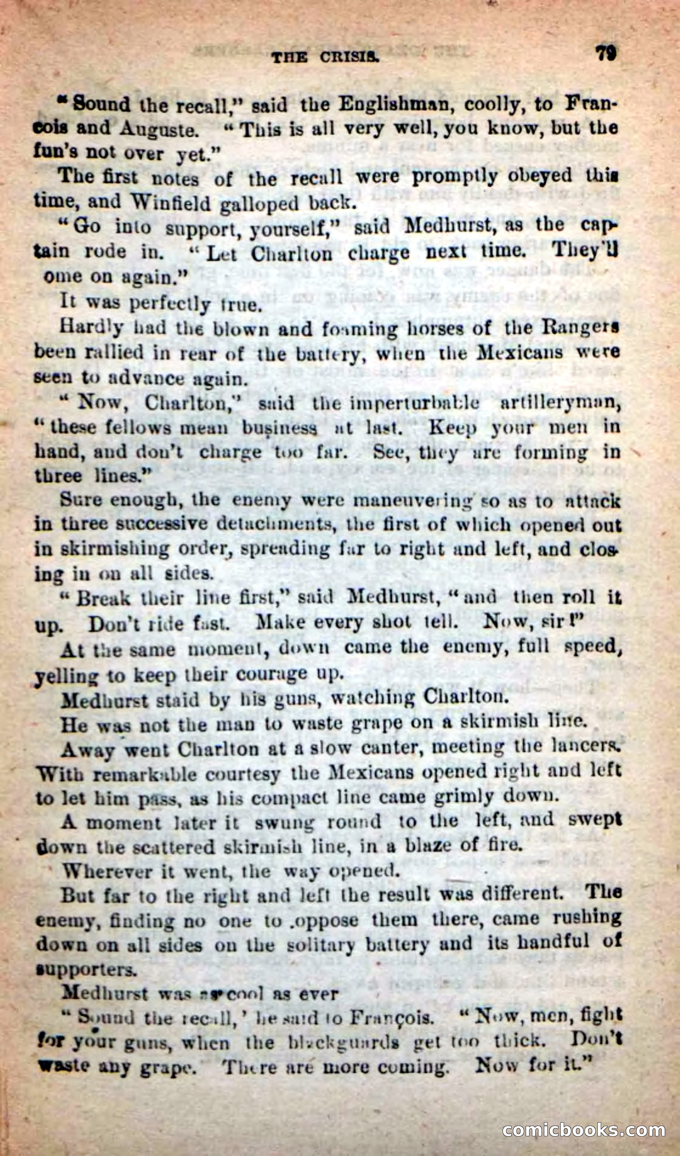 Beadle's New Dime Novels: The Death's-Head Rangers — page 75 of 100