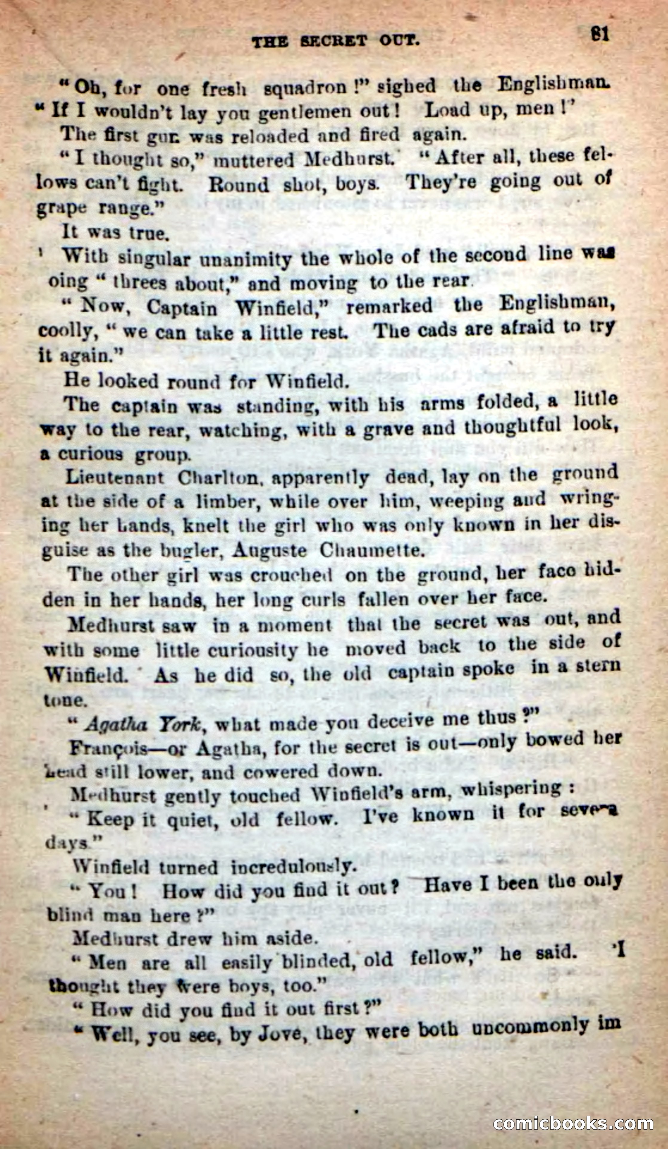 Beadle's New Dime Novels: The Death's-Head Rangers — page 77 of 100