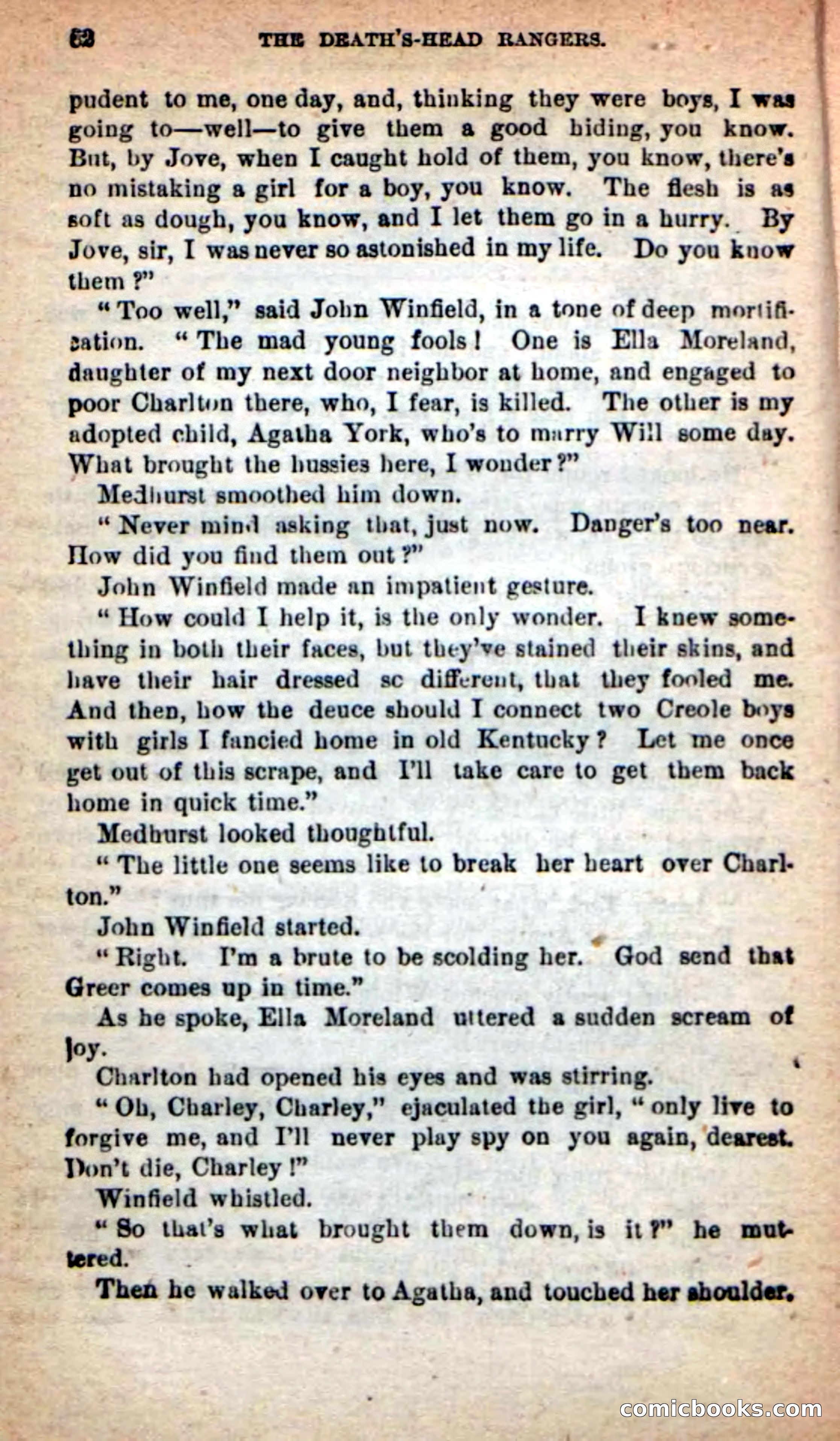 Beadle's New Dime Novels: The Death's-Head Rangers — page 78 of 100