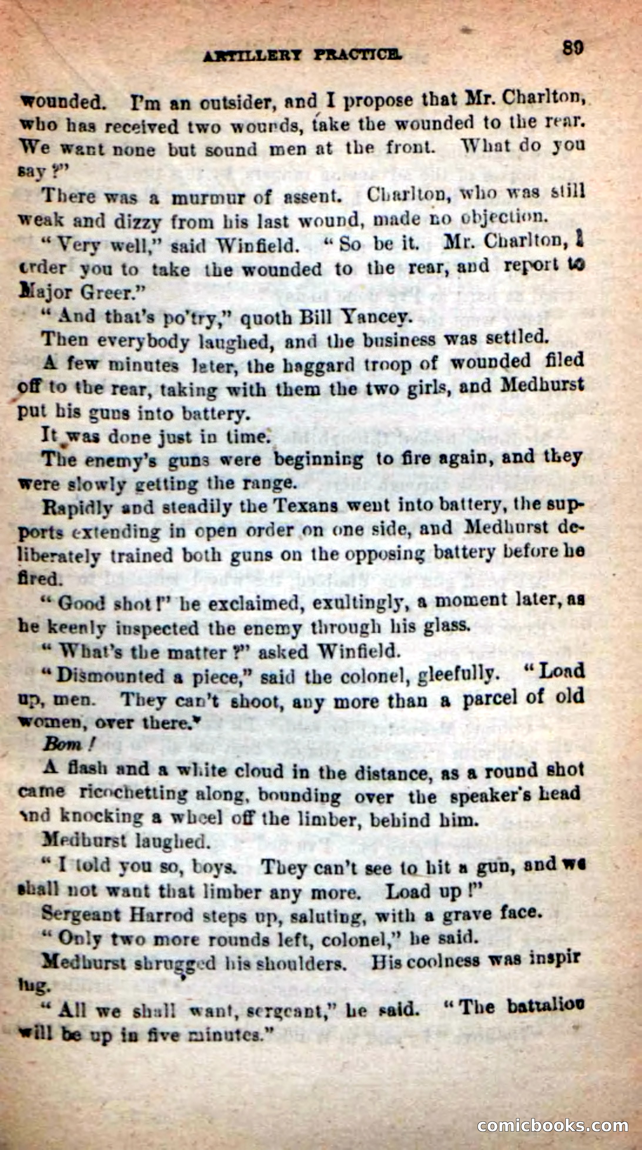 Beadle's New Dime Novels: The Death's-Head Rangers — page 85 of 100
