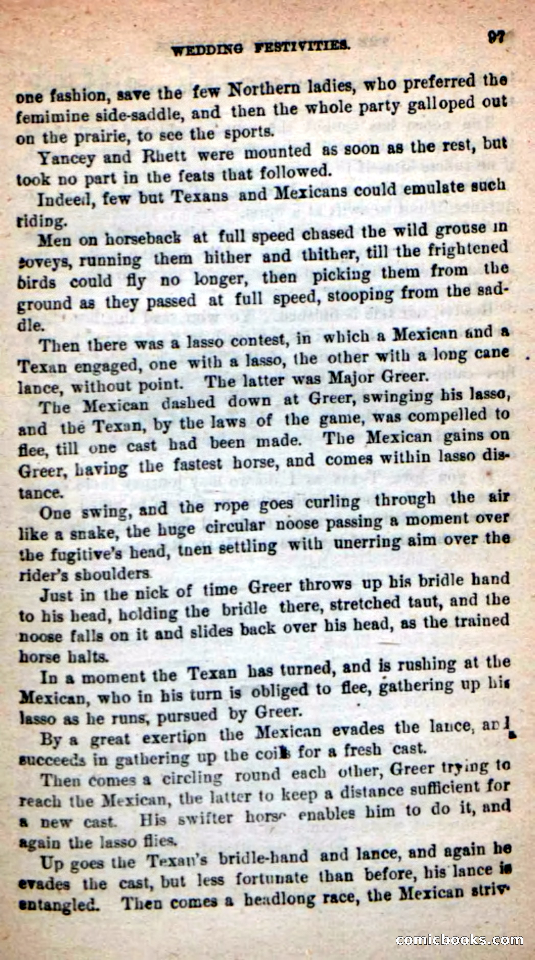 Beadle's New Dime Novels: The Death's-Head Rangers — page 93 of 100