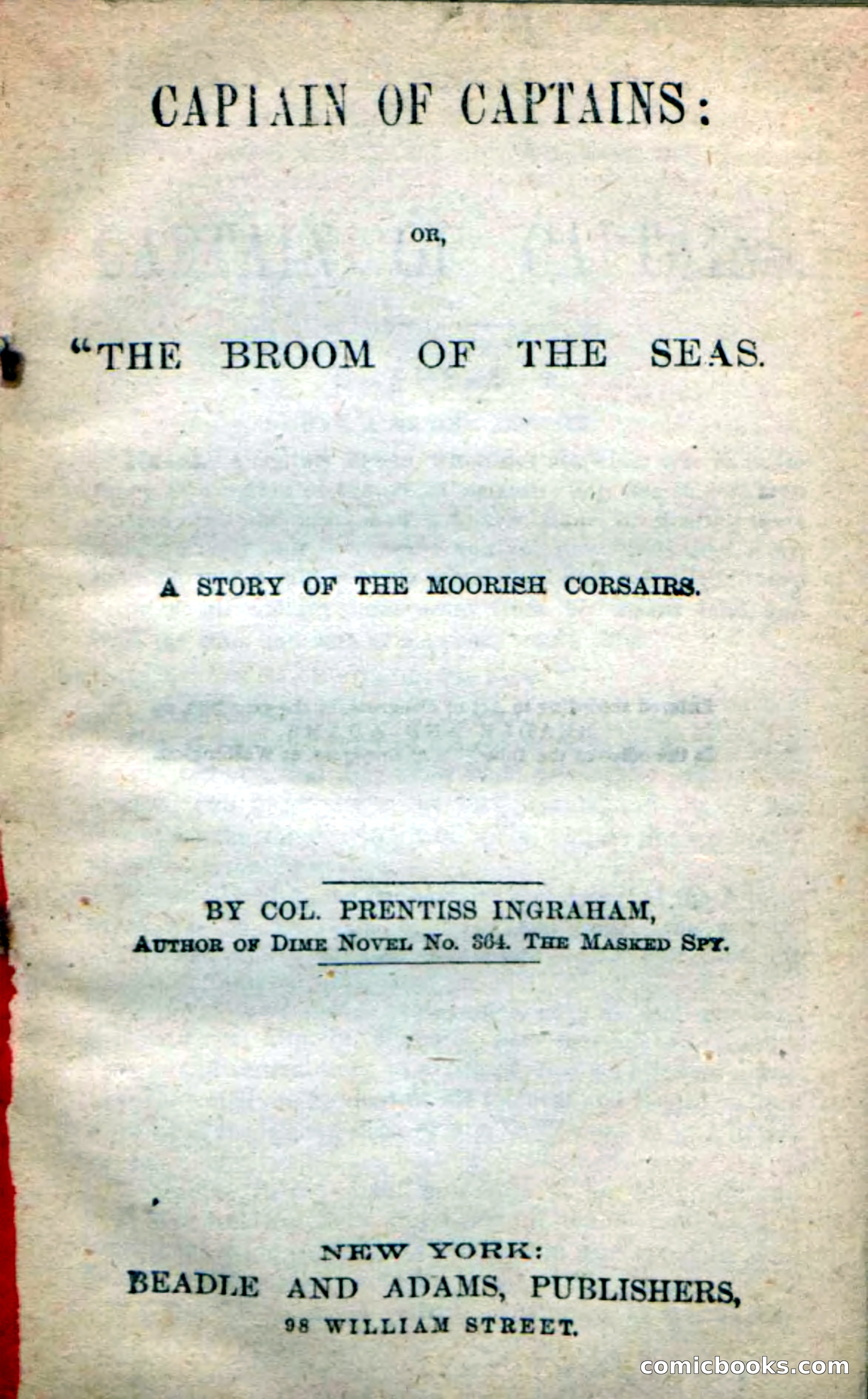 Beadle's New Dime Novels: Captain of Captains — page 3 of 100