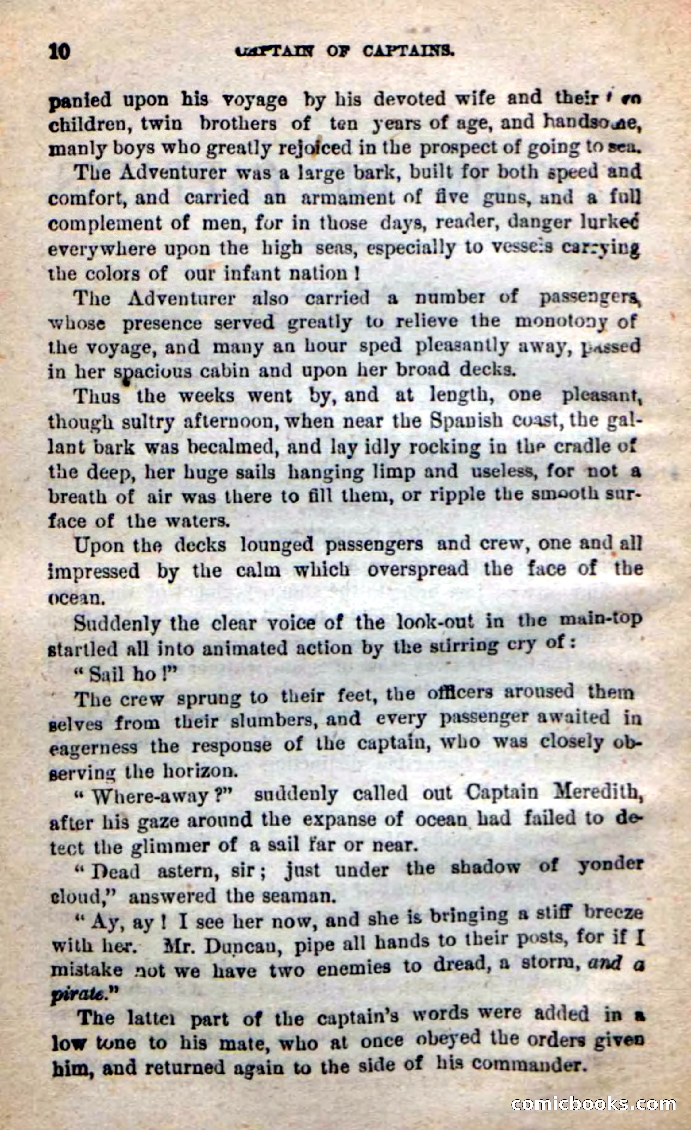 Beadle's New Dime Novels: Captain of Captains — page 6 of 100