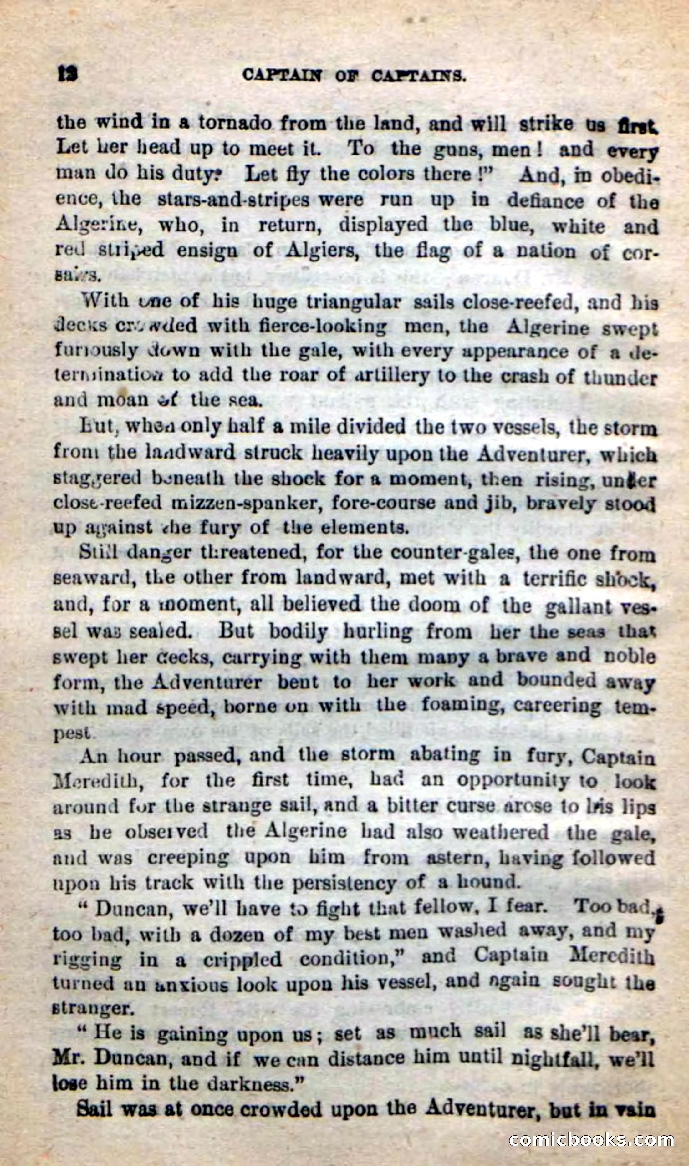 Beadle's New Dime Novels: Captain of Captains — page 8 of 100