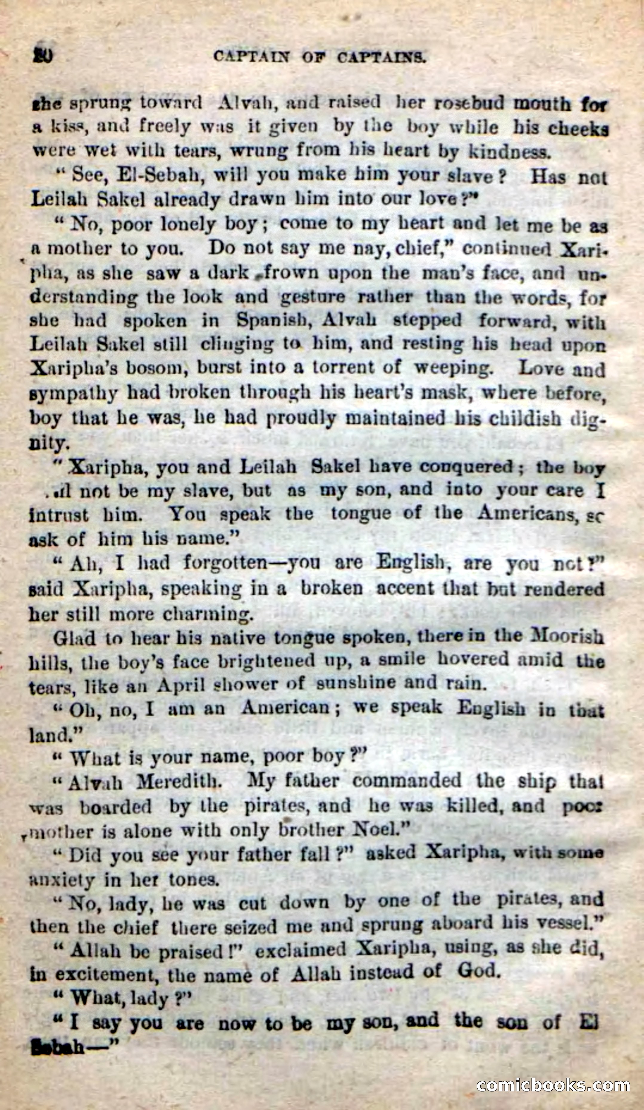 Beadle's New Dime Novels: Captain of Captains — page 16 of 100