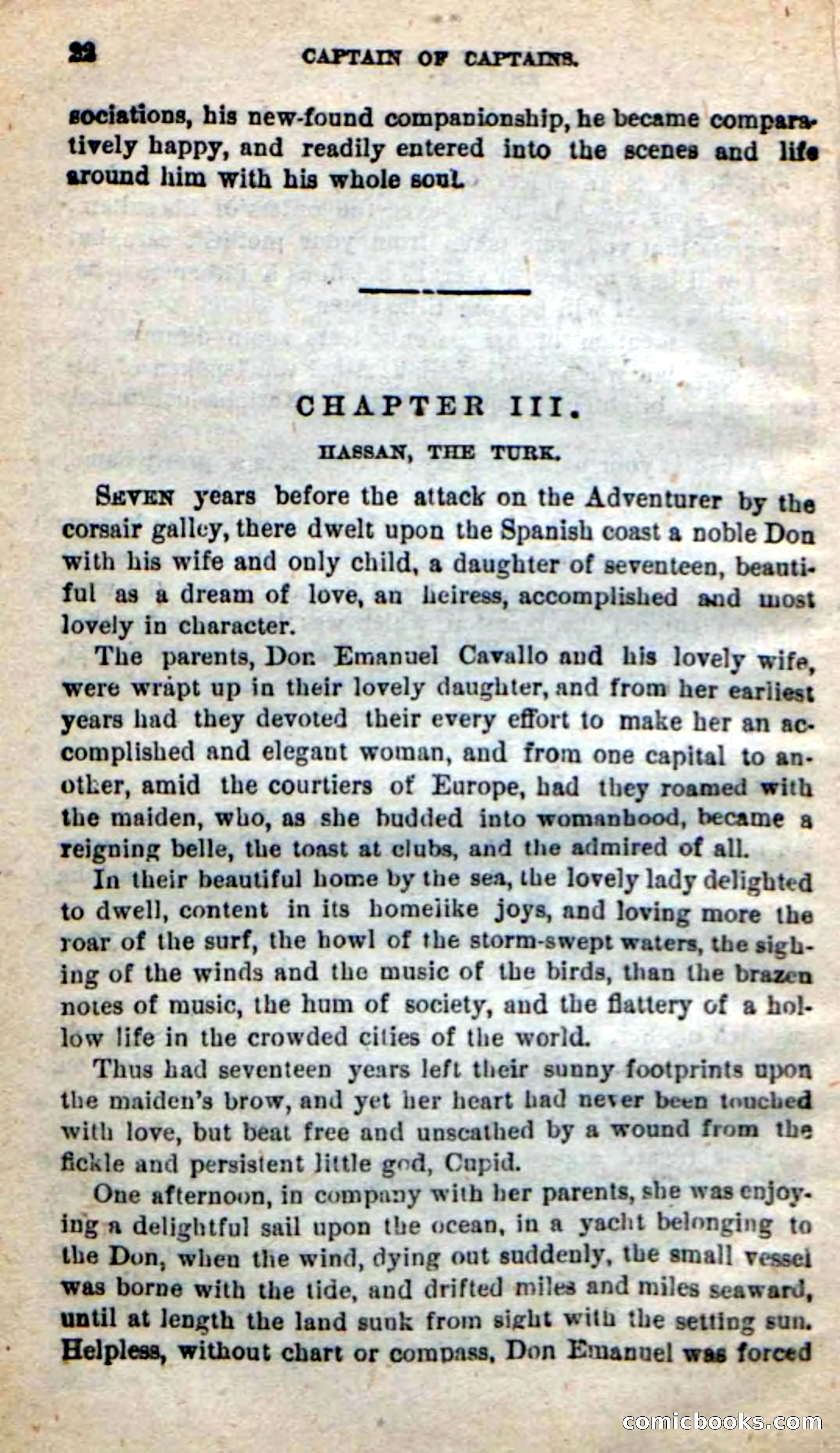 Beadle's New Dime Novels: Captain of Captains — page 18 of 100