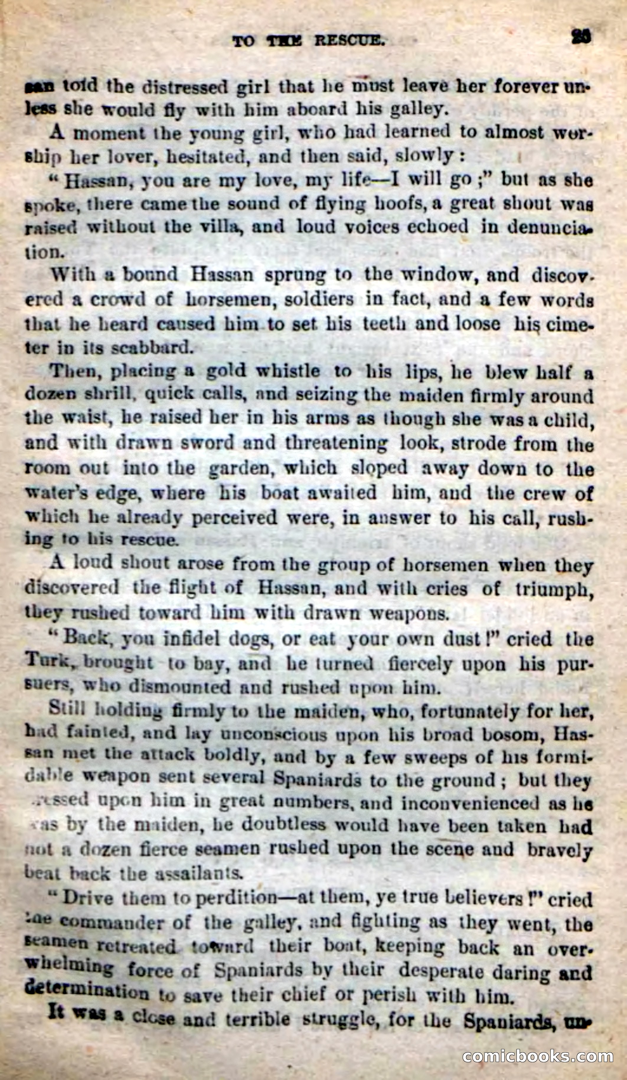Beadle's New Dime Novels: Captain of Captains — page 21 of 100