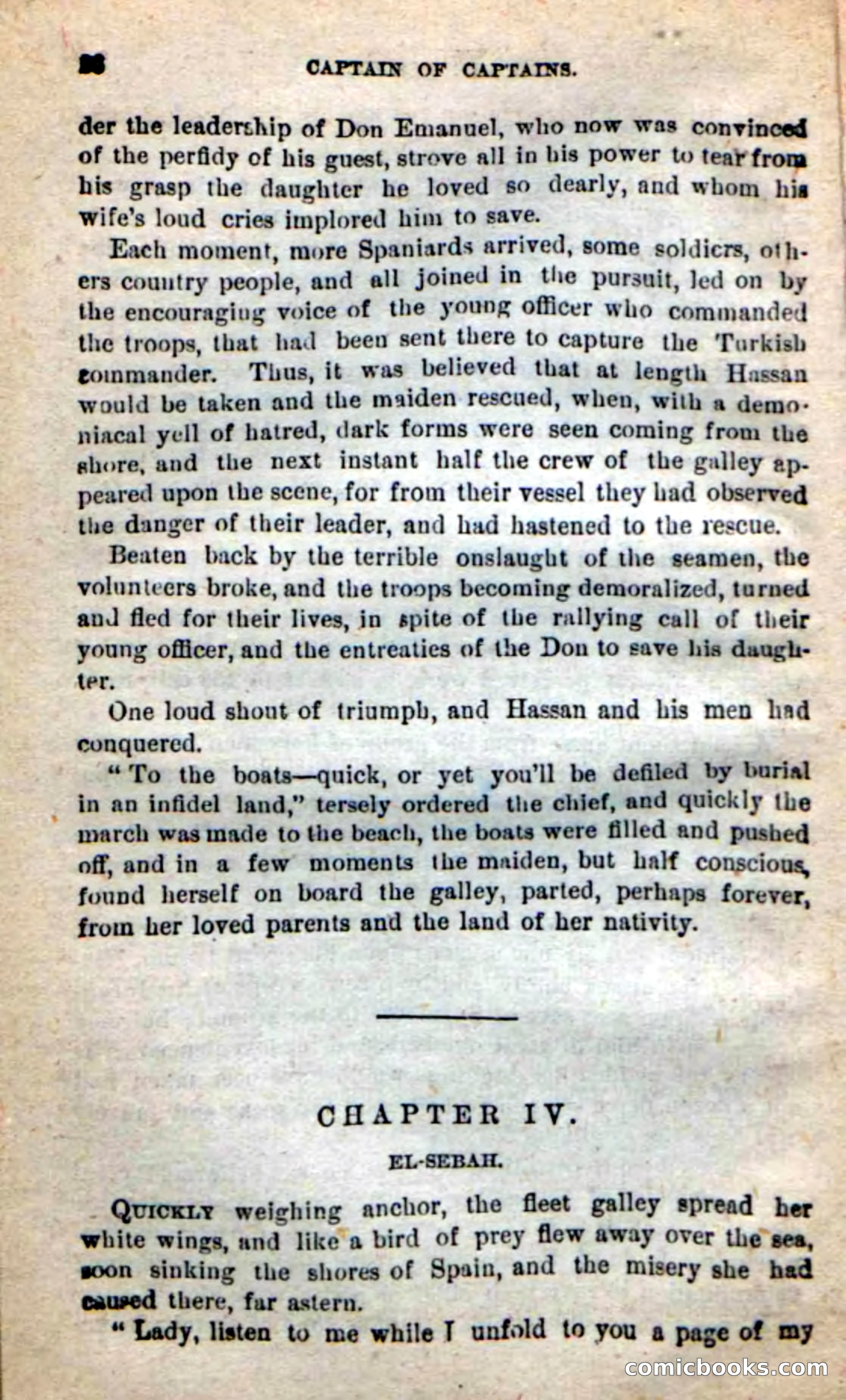 Beadle's New Dime Novels: Captain of Captains — page 22 of 100
