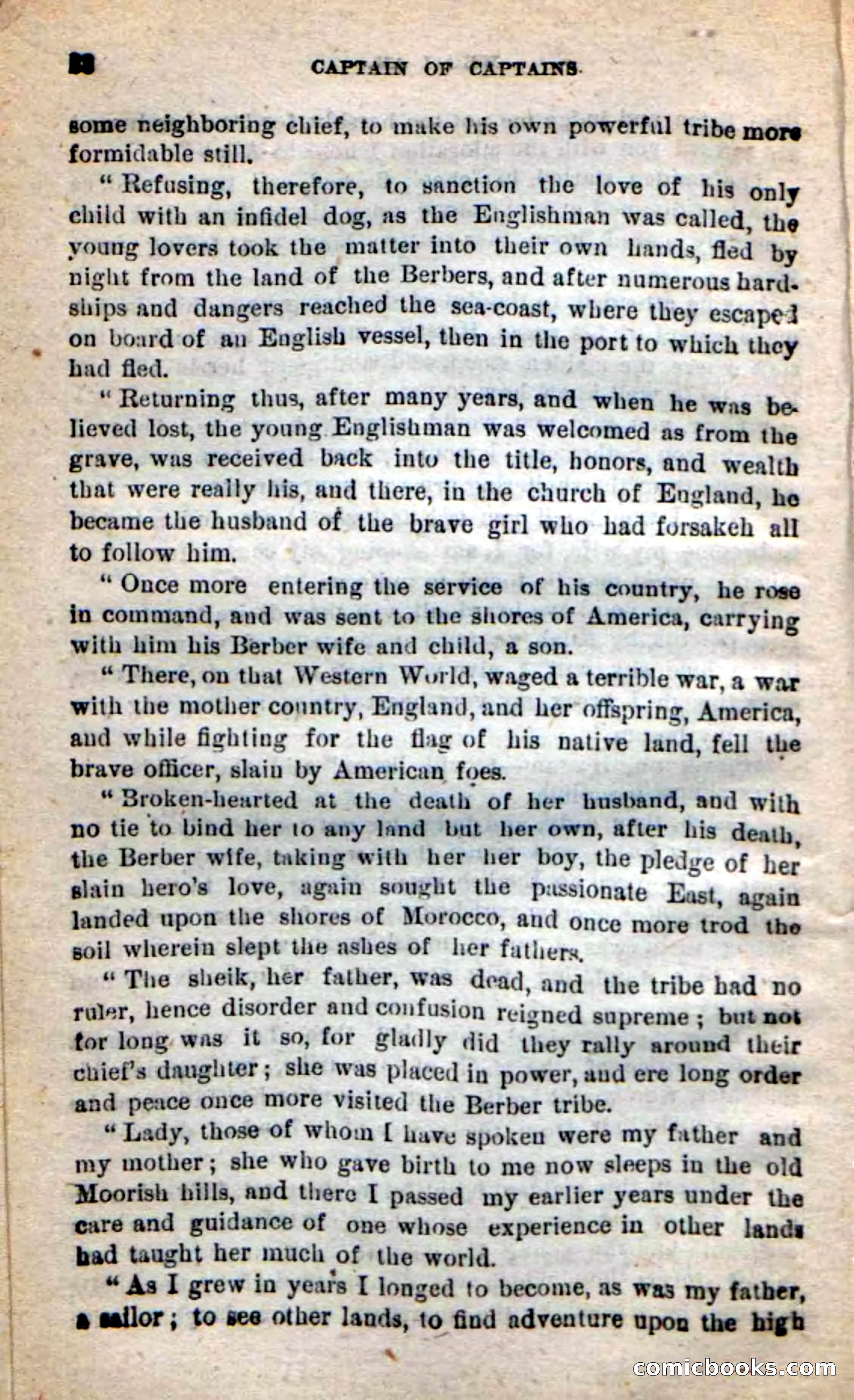 Beadle's New Dime Novels: Captain of Captains — page 24 of 100