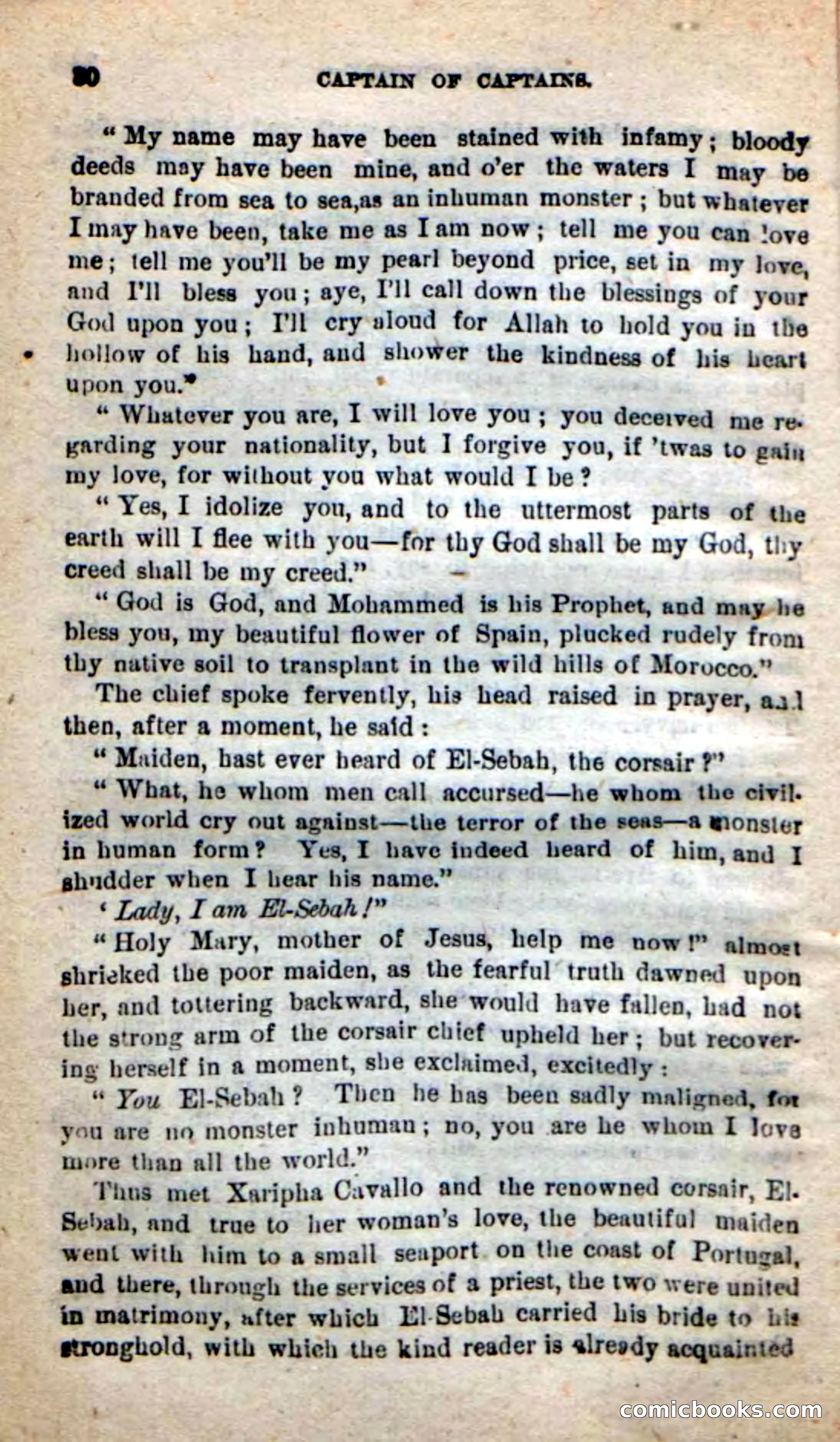 Beadle's New Dime Novels: Captain of Captains — page 26 of 100