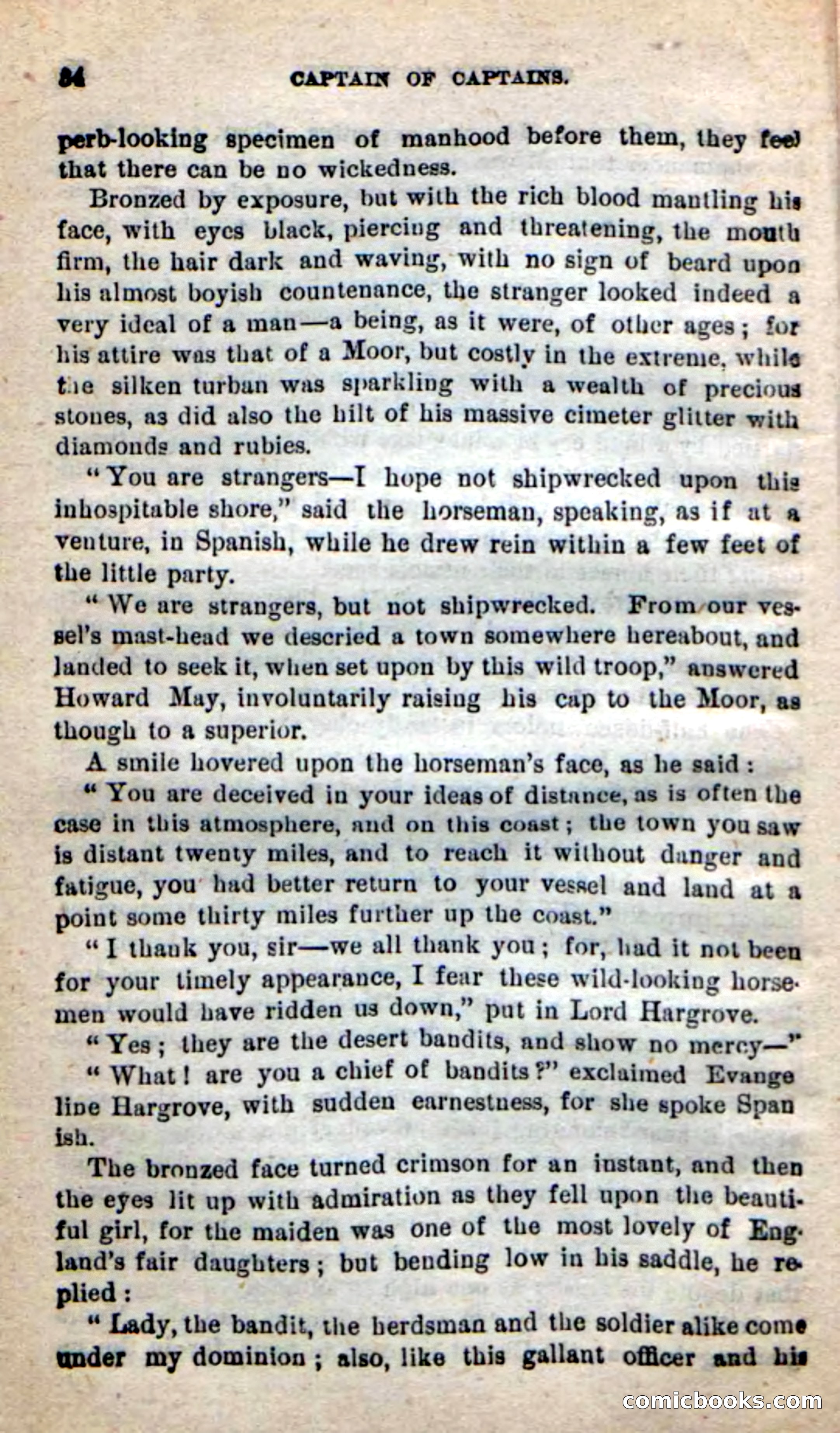 Beadle's New Dime Novels: Captain of Captains — page 30 of 100