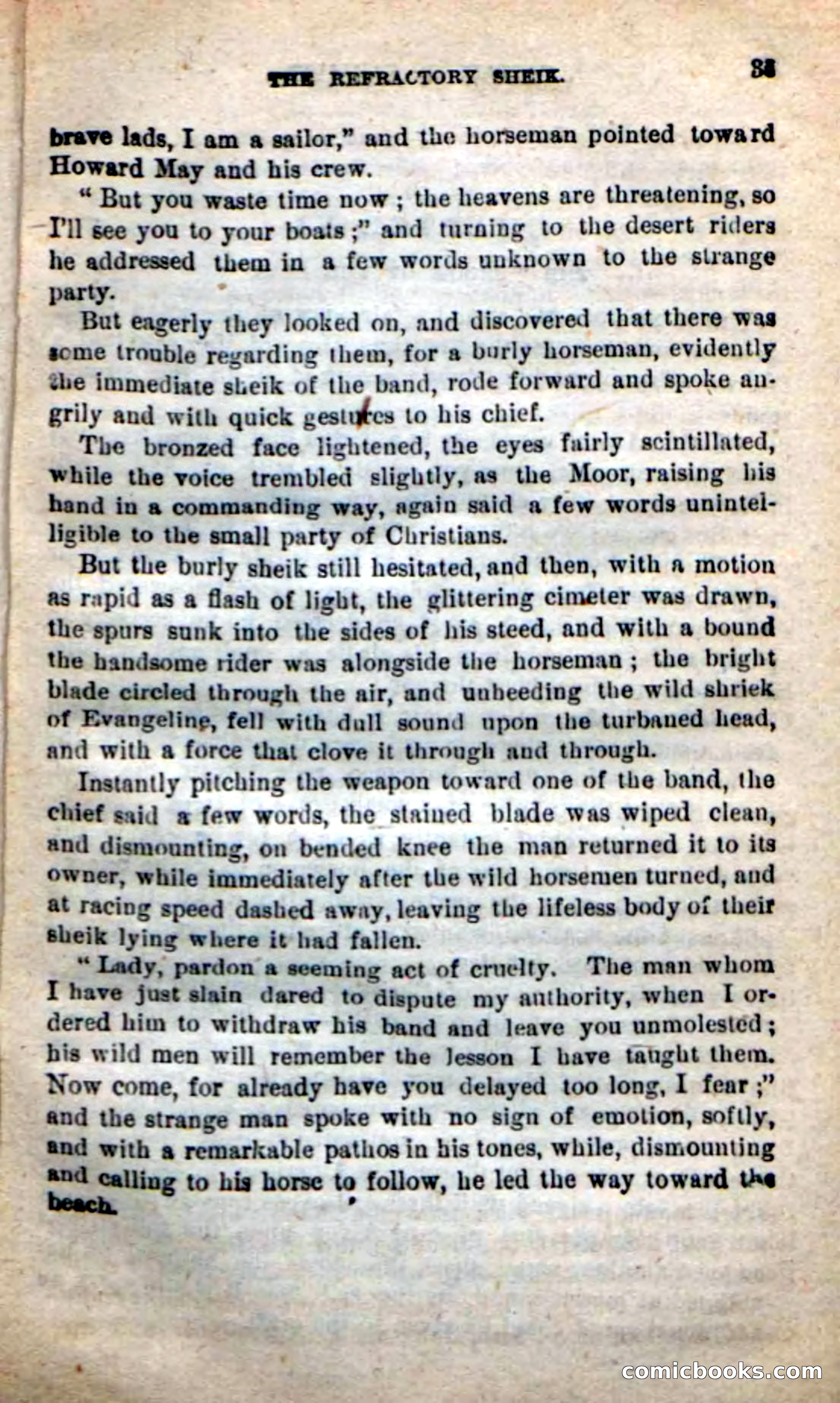 Beadle's New Dime Novels: Captain of Captains — page 31 of 100