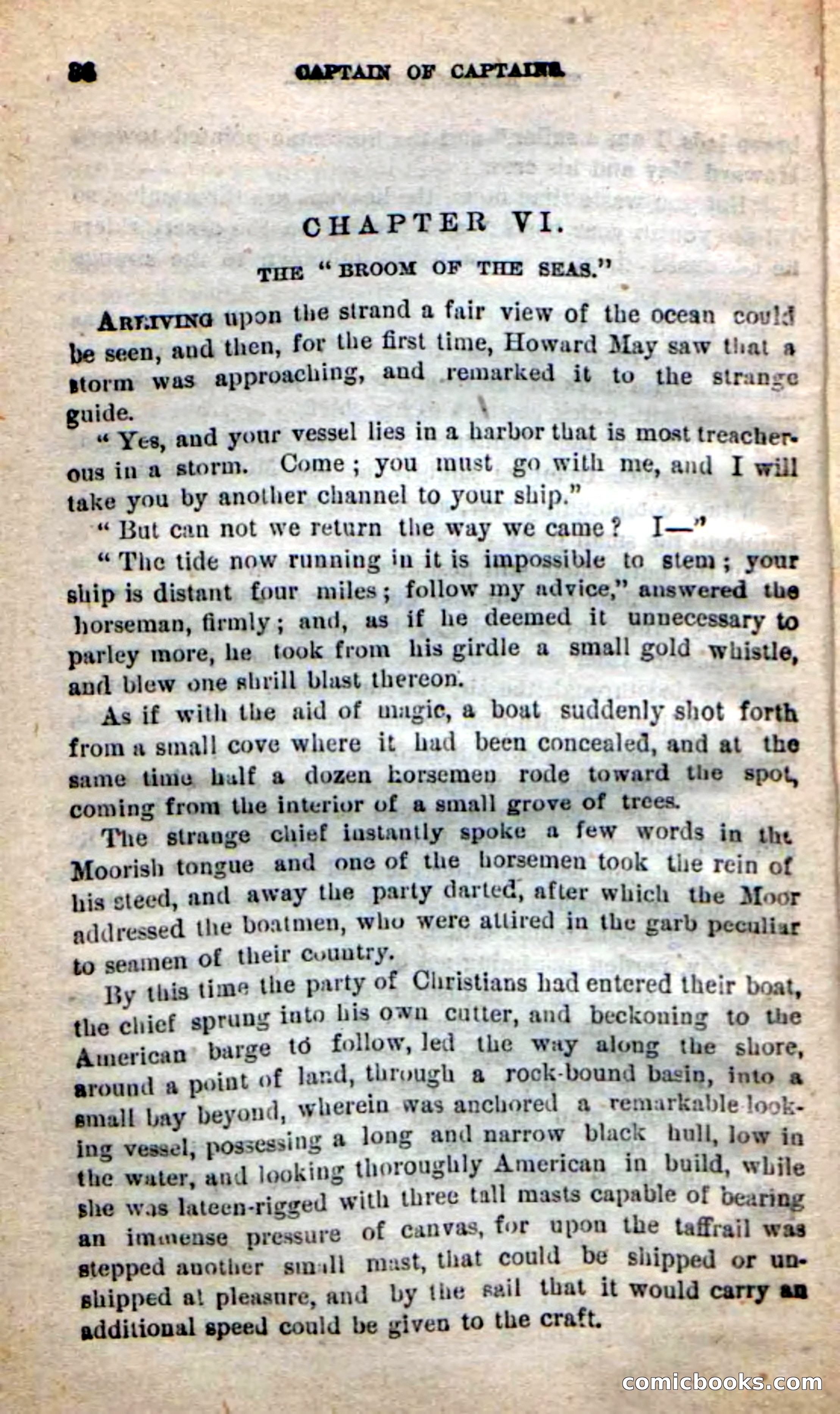 Beadle's New Dime Novels: Captain of Captains — page 32 of 100