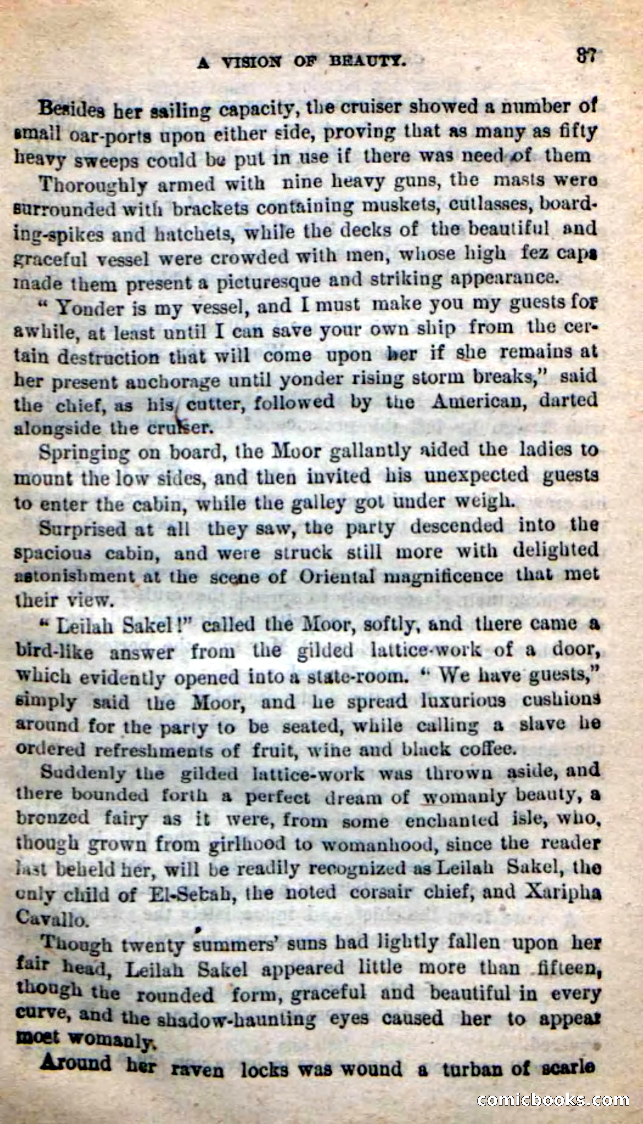 Beadle's New Dime Novels: Captain of Captains — page 33 of 100