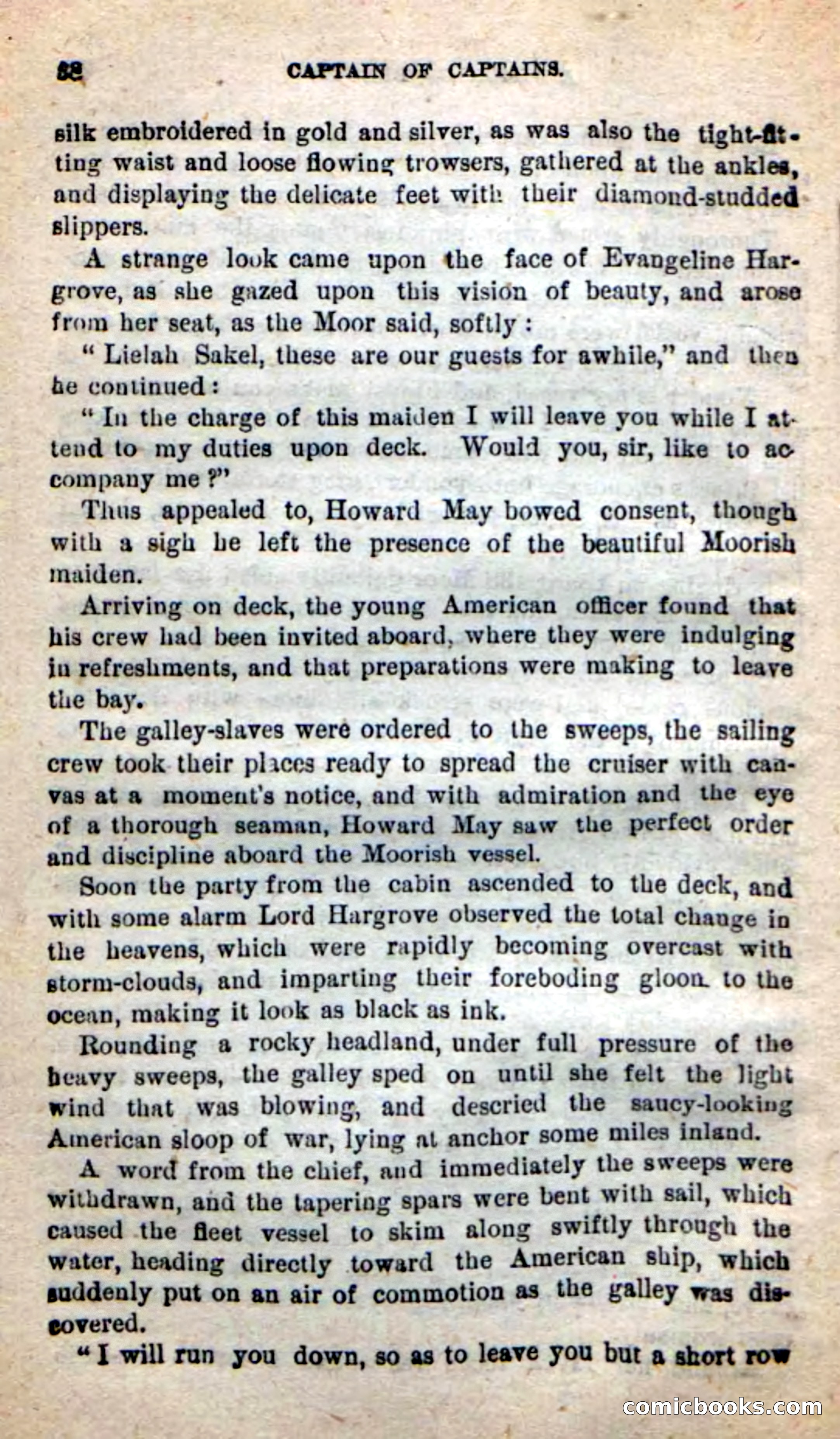 Beadle's New Dime Novels: Captain of Captains — page 34 of 100