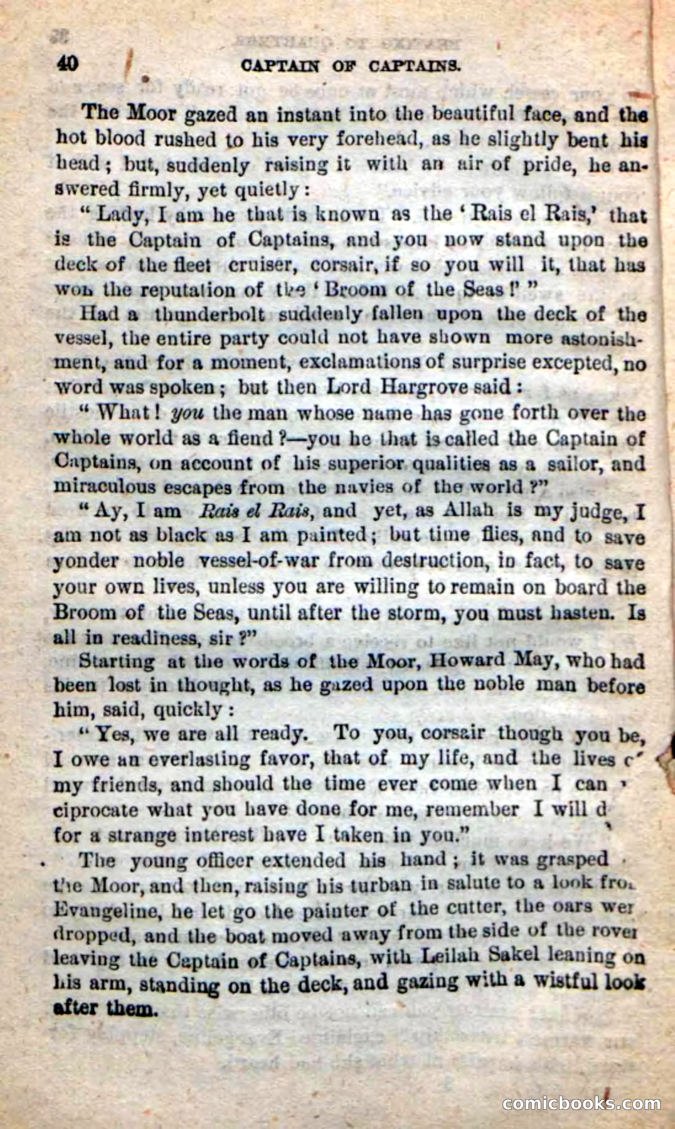 Beadle's New Dime Novels: Captain of Captains — page 36 of 100