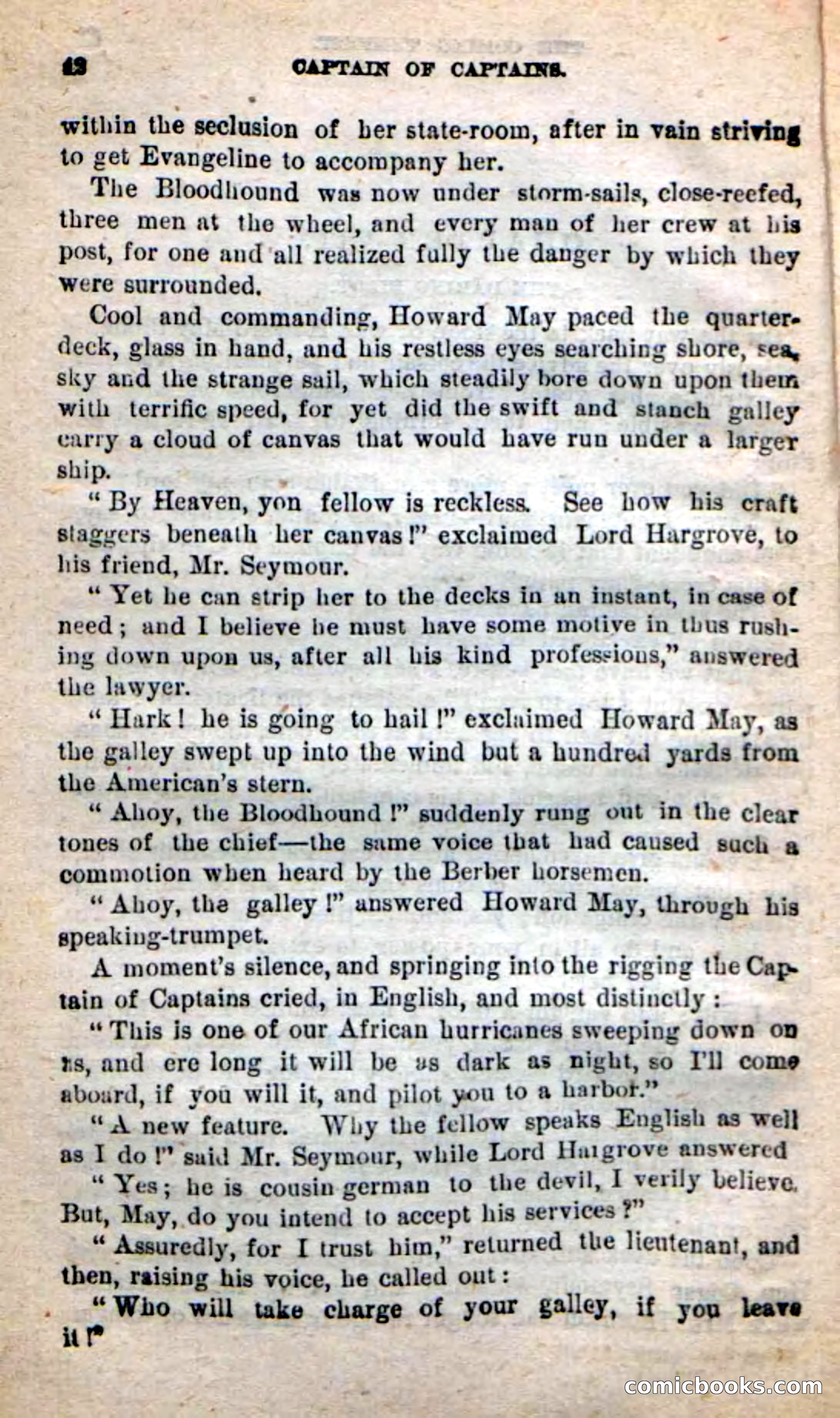 Beadle's New Dime Novels: Captain of Captains — page 38 of 100