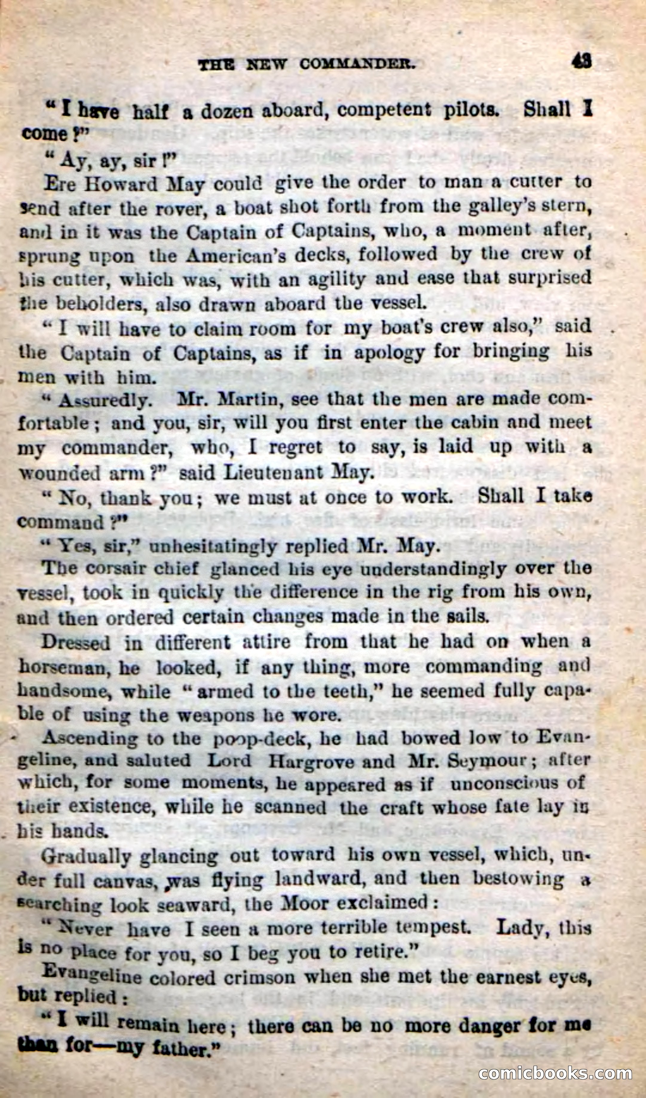 Beadle's New Dime Novels: Captain of Captains — page 39 of 100