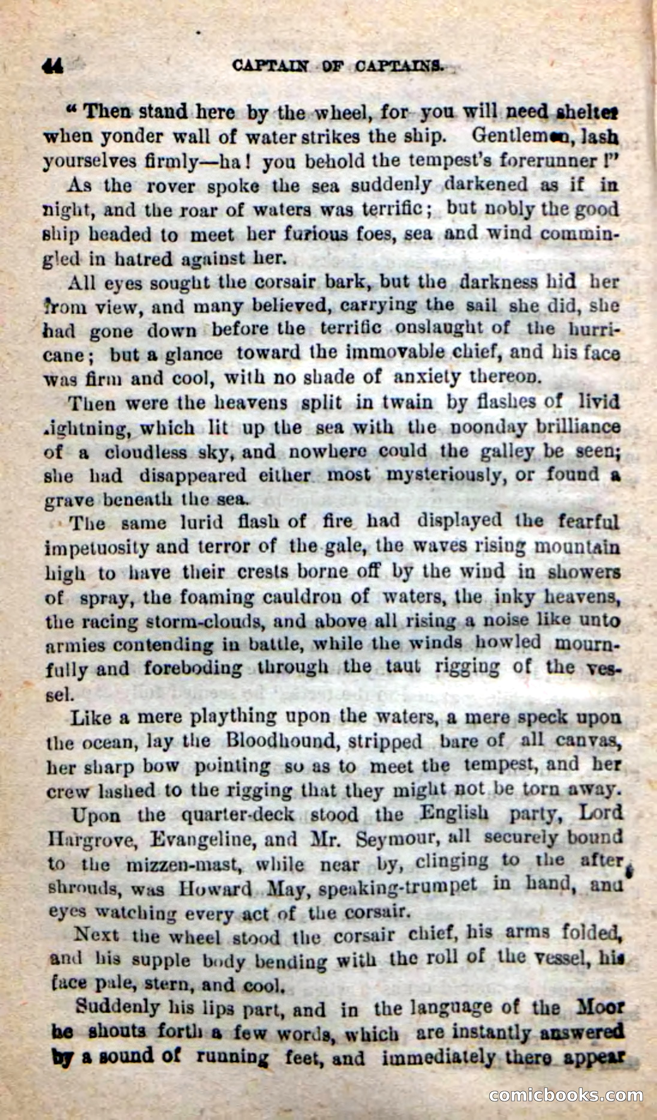 Beadle's New Dime Novels: Captain of Captains — page 40 of 100