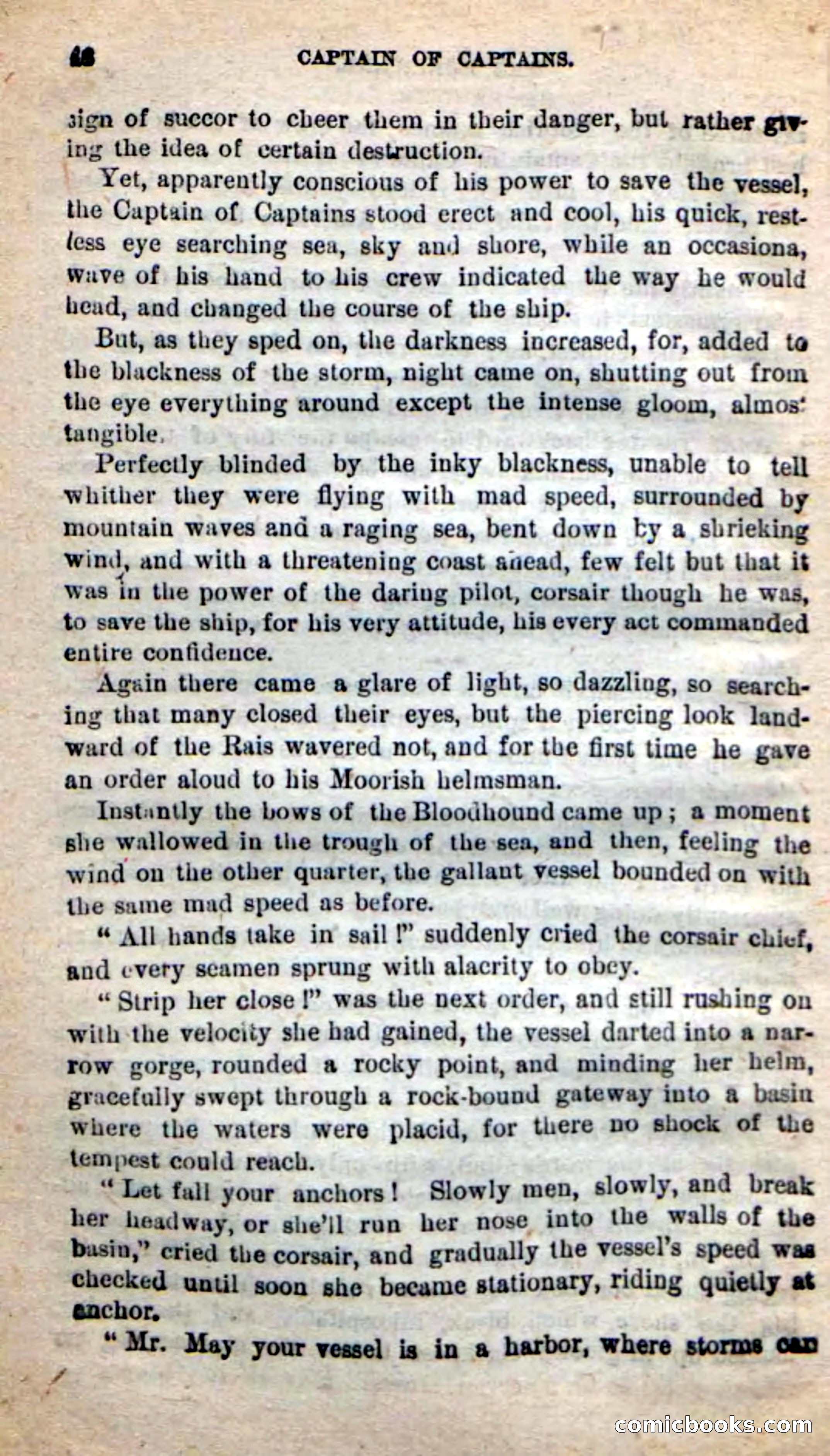 Beadle's New Dime Novels: Captain of Captains — page 42 of 100