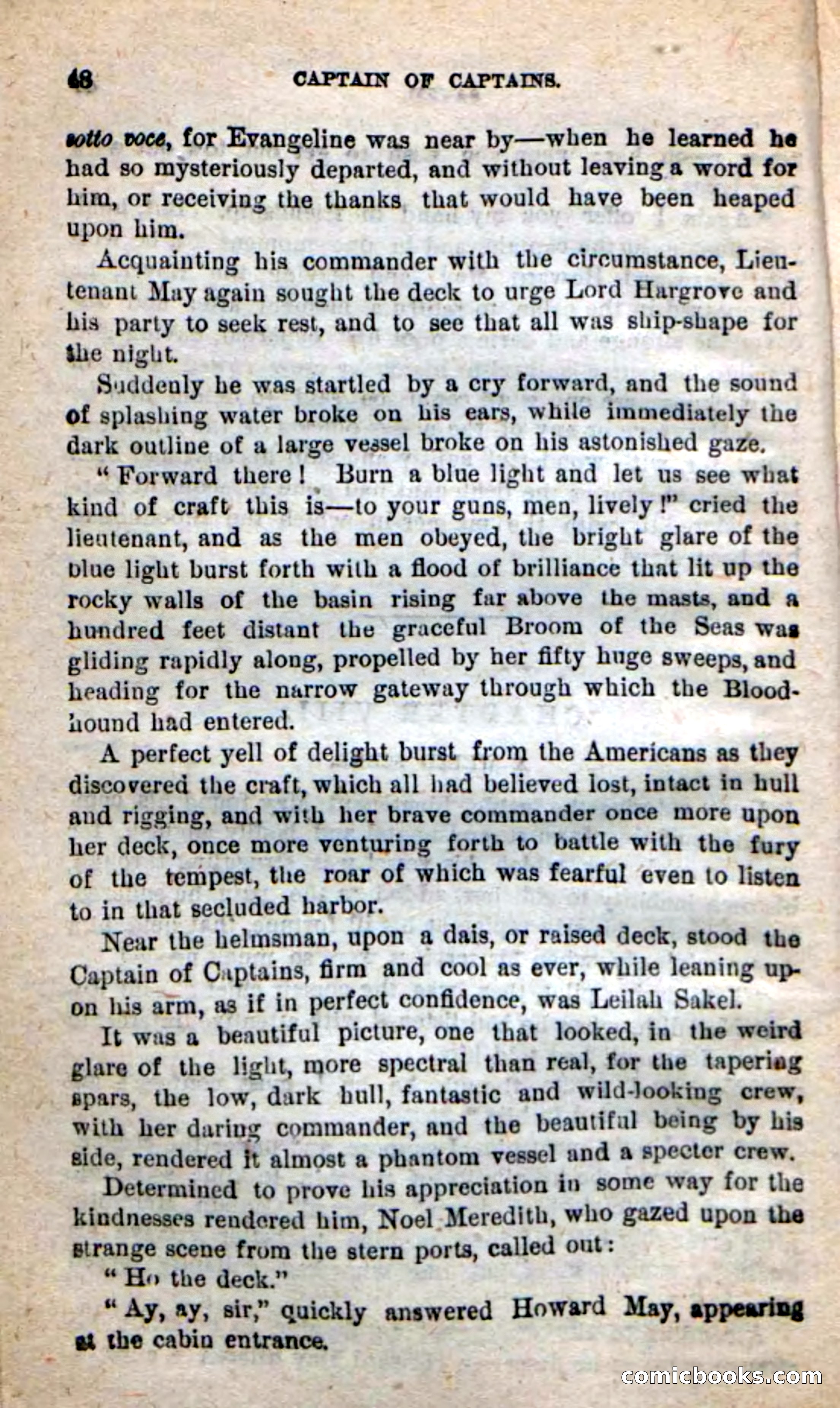 Beadle's New Dime Novels: Captain of Captains — page 44 of 100