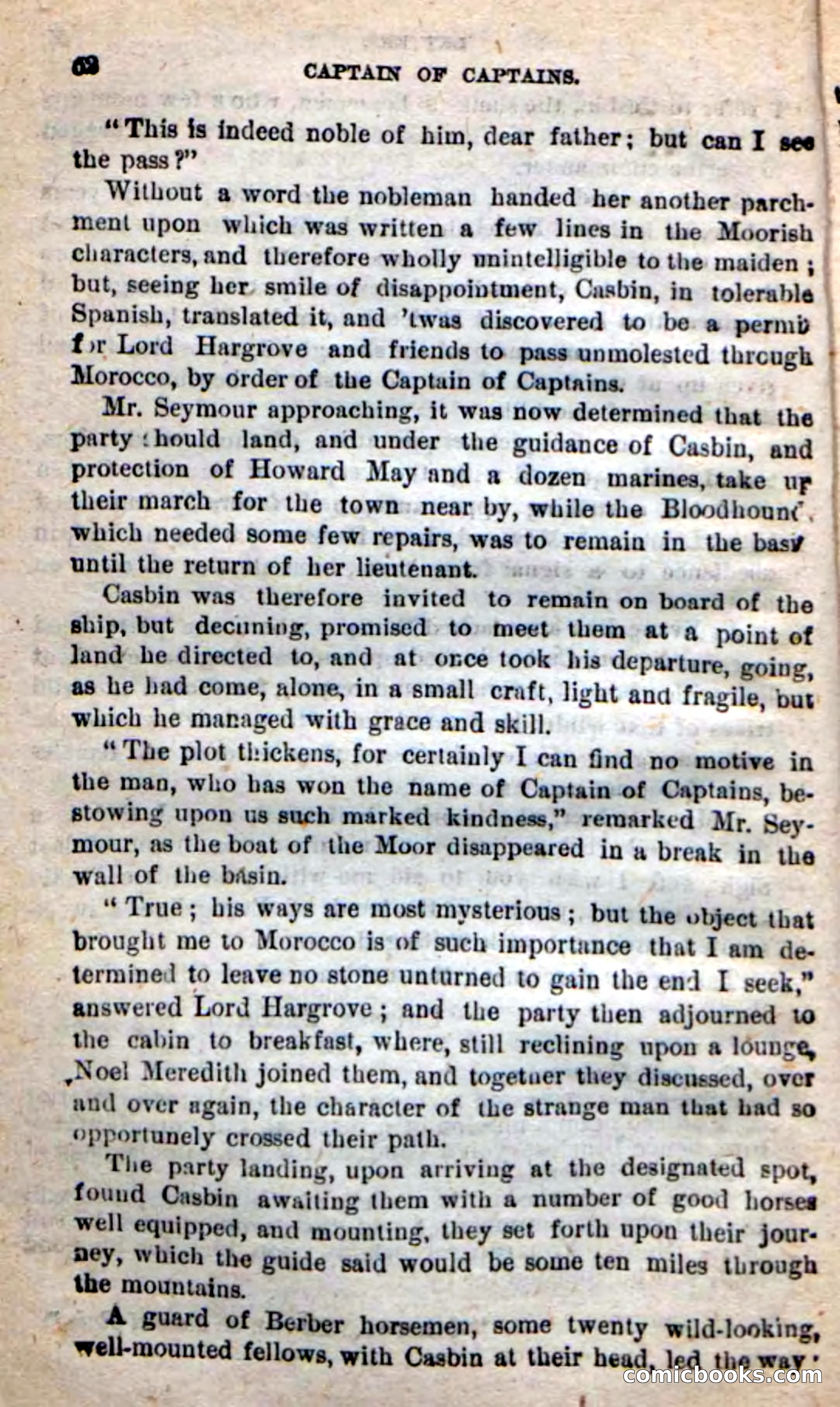 Beadle's New Dime Novels: Captain of Captains — page 48 of 100