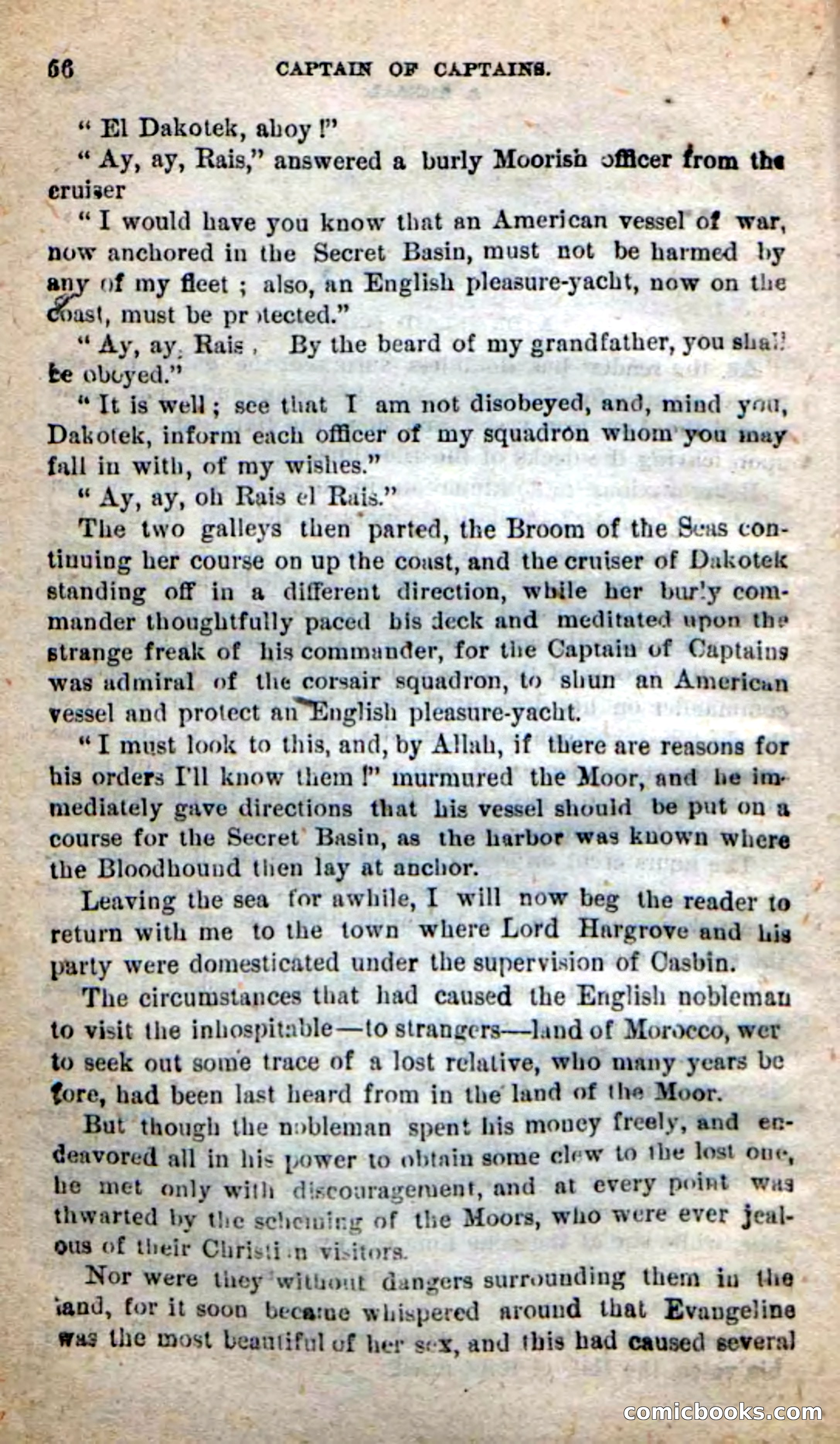 Beadle's New Dime Novels: Captain of Captains — page 52 of 100