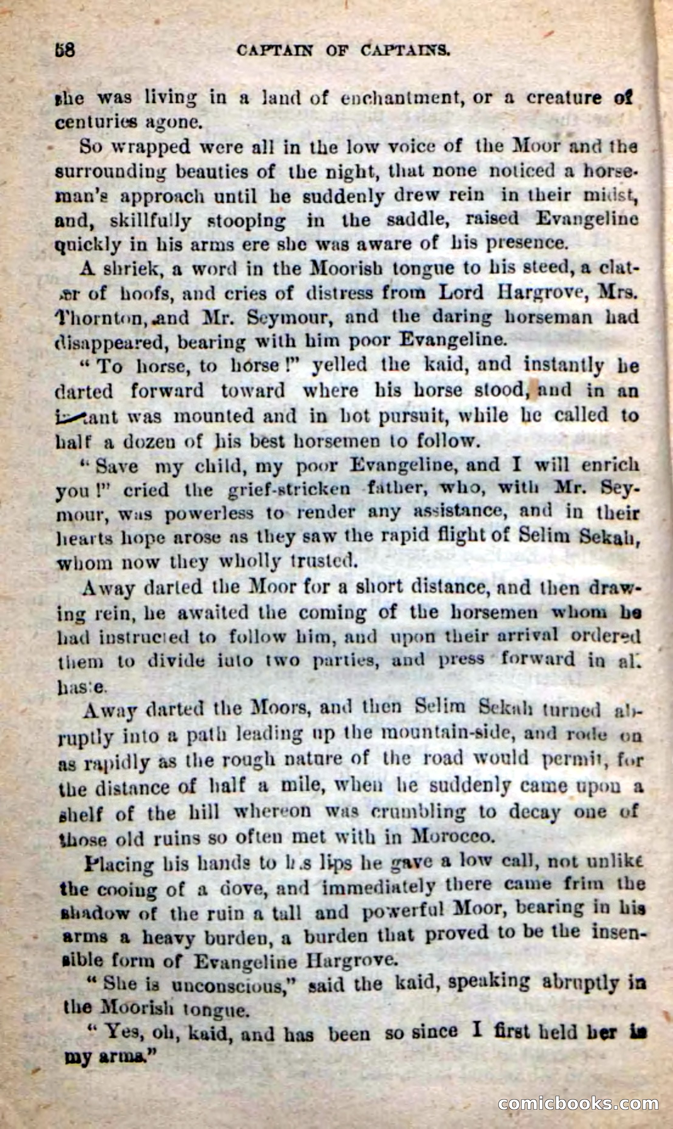 Beadle's New Dime Novels: Captain of Captains — page 54 of 100