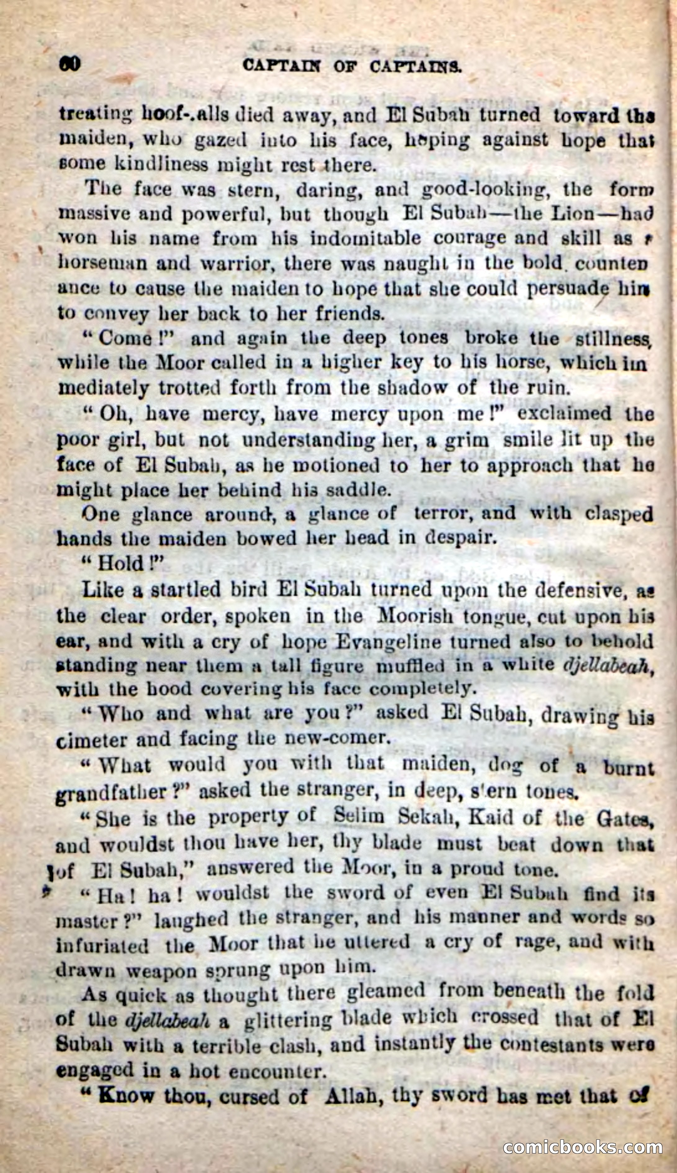 Beadle's New Dime Novels: Captain of Captains — page 56 of 100