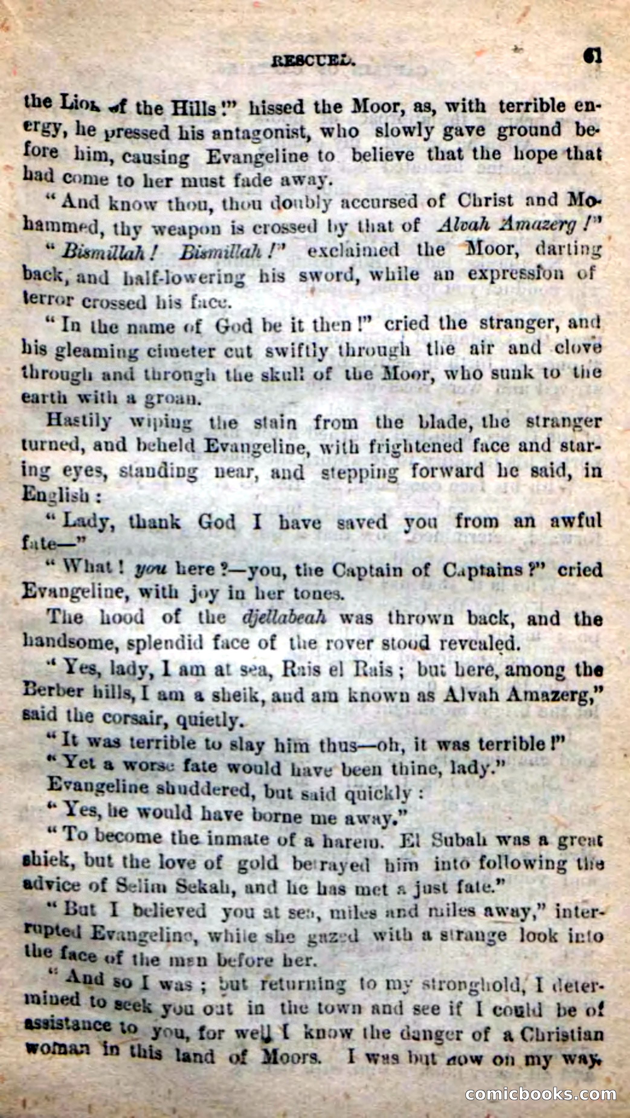 Beadle's New Dime Novels: Captain of Captains — page 57 of 100