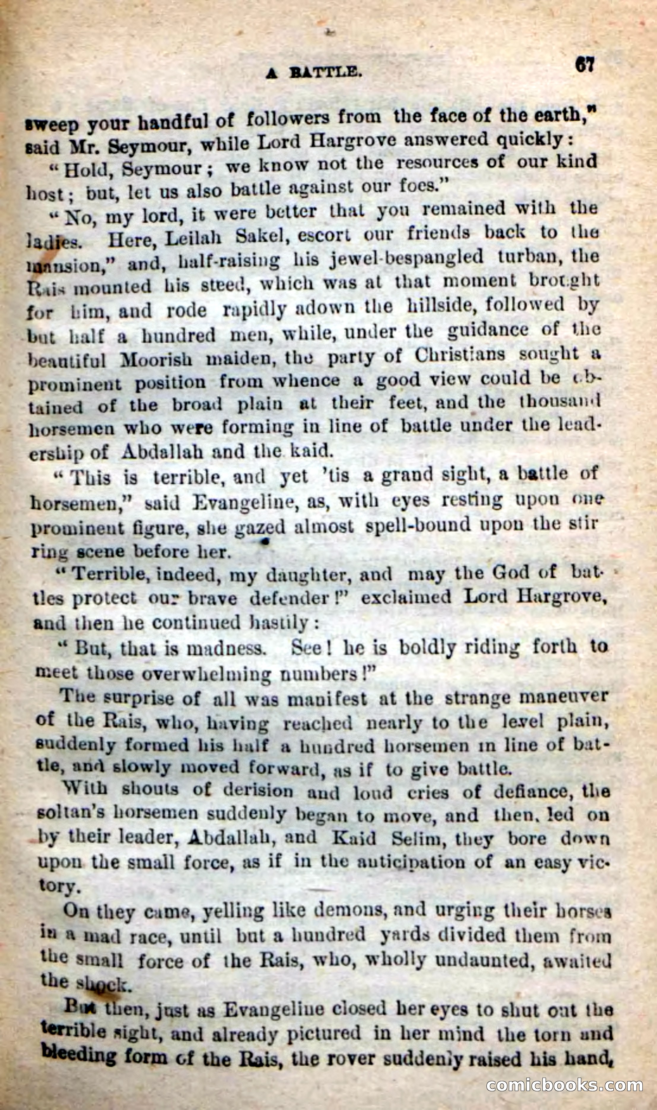 Beadle's New Dime Novels: Captain of Captains — page 63 of 100