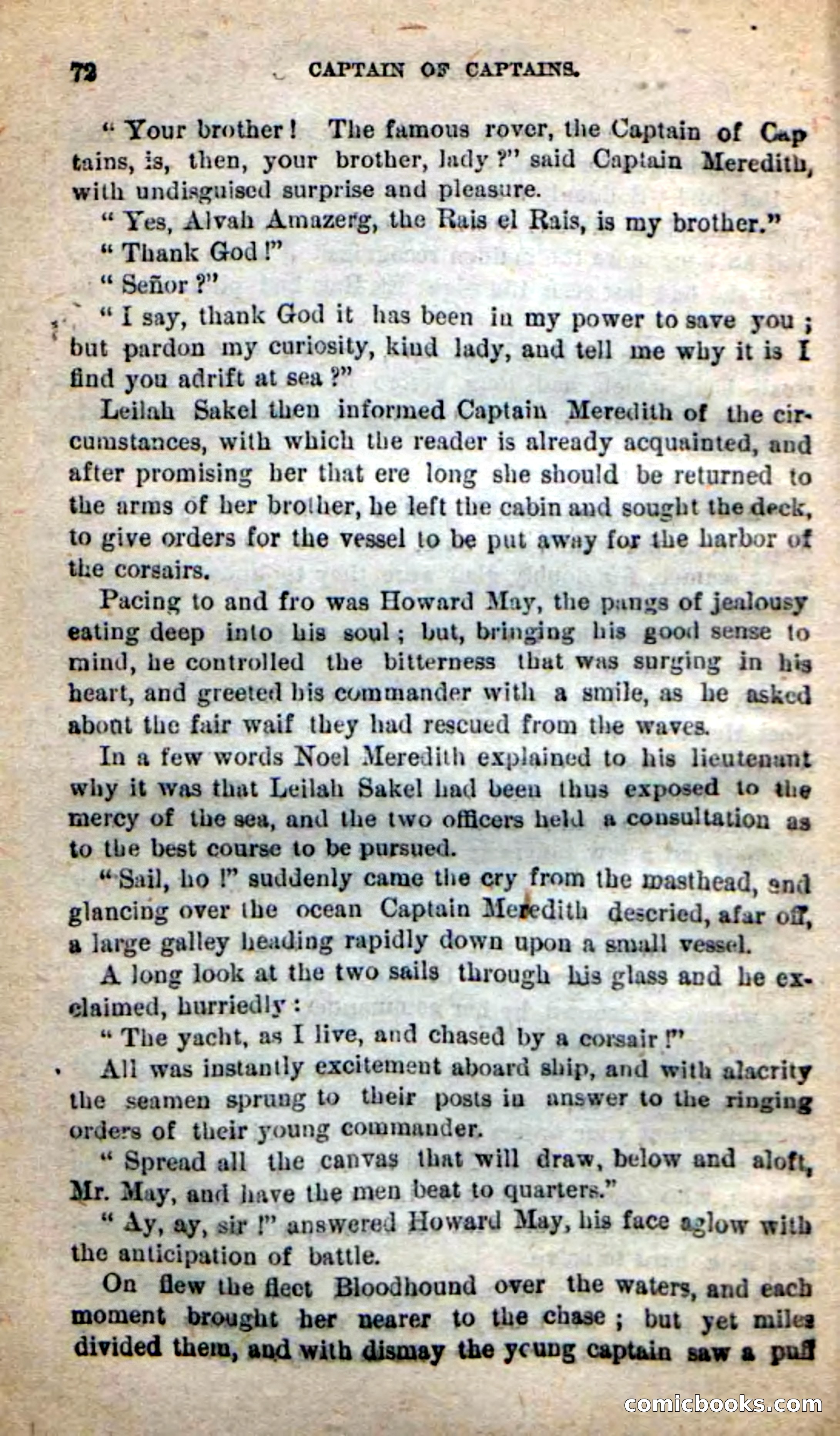 Beadle's New Dime Novels: Captain of Captains — page 68 of 100