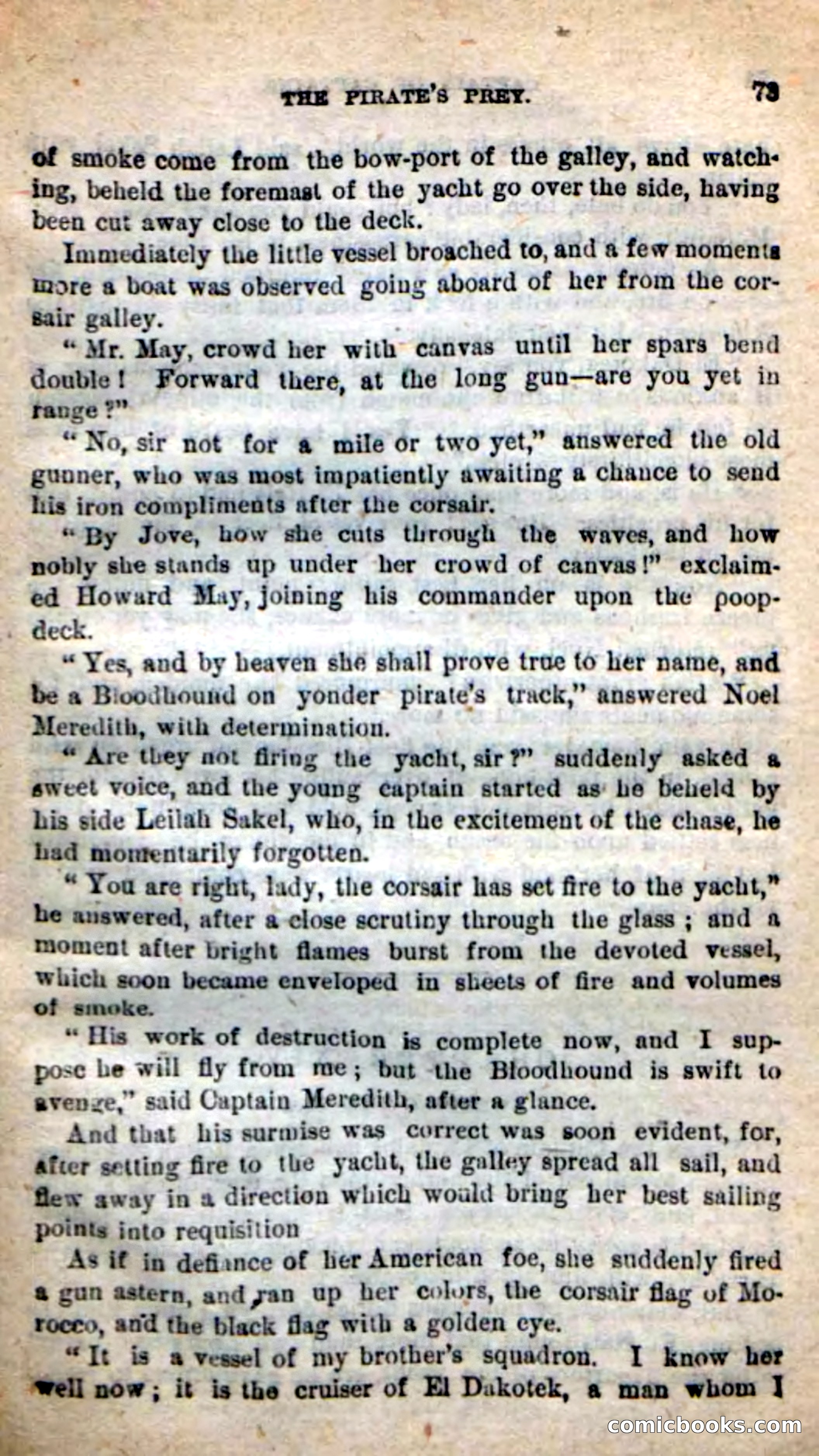 Beadle's New Dime Novels: Captain of Captains — page 69 of 100